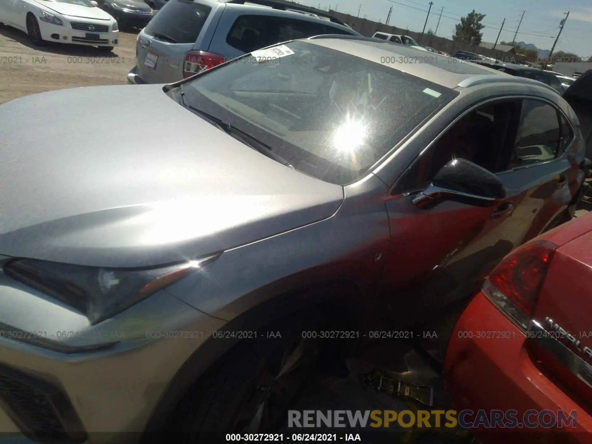 2 Photograph of a damaged car JTJSARBZ5L5006628 LEXUS NX 2020