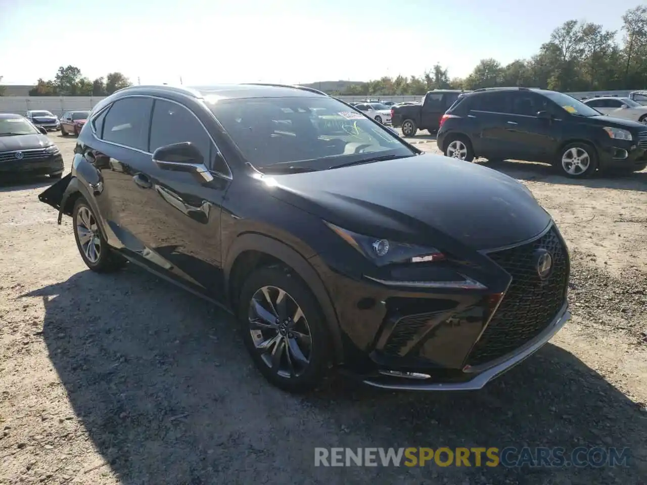 1 Фотография поврежденного автомобиля JTJSARBZ6L2160394 LEXUS NX 2020