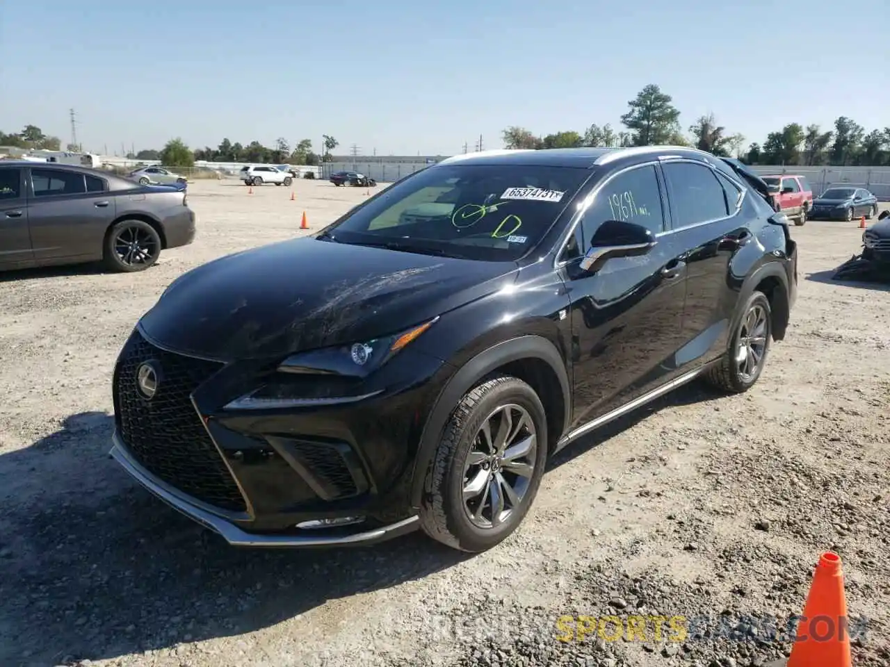 2 Фотография поврежденного автомобиля JTJSARBZ6L2160394 LEXUS NX 2020