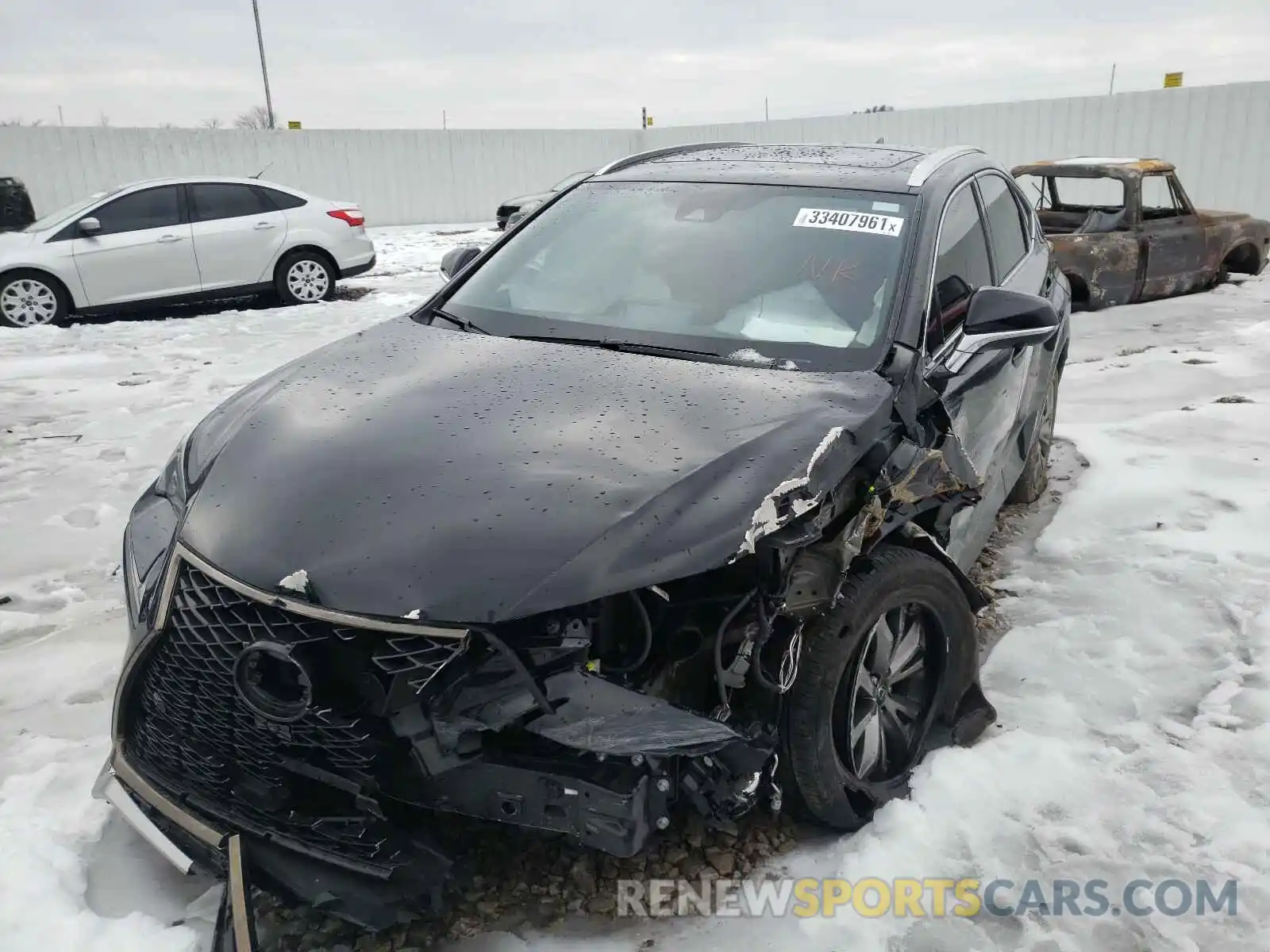 2 Photograph of a damaged car JTJSARBZ6L5005228 LEXUS NX 2020