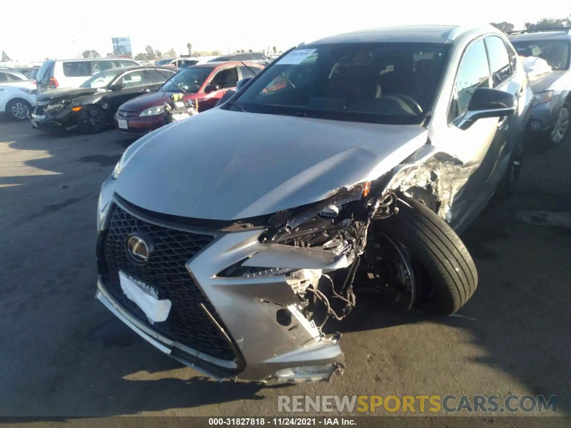 6 Photograph of a damaged car JTJSARBZ7L5001995 LEXUS NX 2020