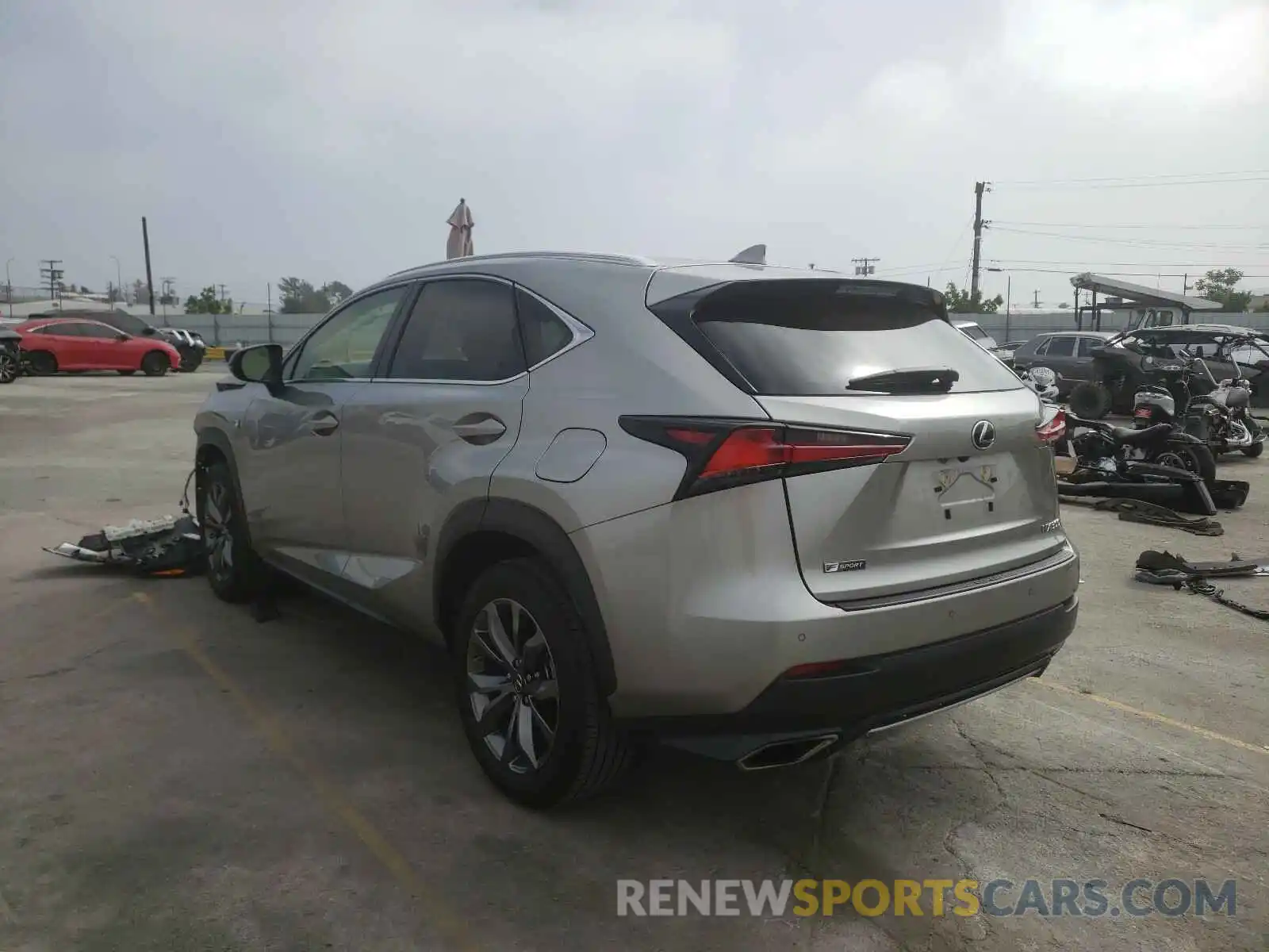 3 Photograph of a damaged car JTJSARBZ8L2160168 LEXUS NX 2020