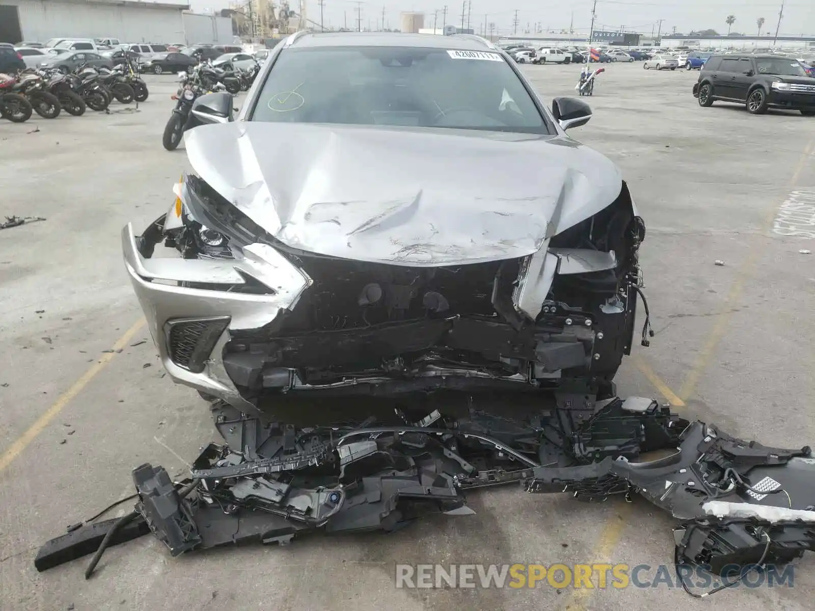 9 Photograph of a damaged car JTJSARBZ8L2160168 LEXUS NX 2020