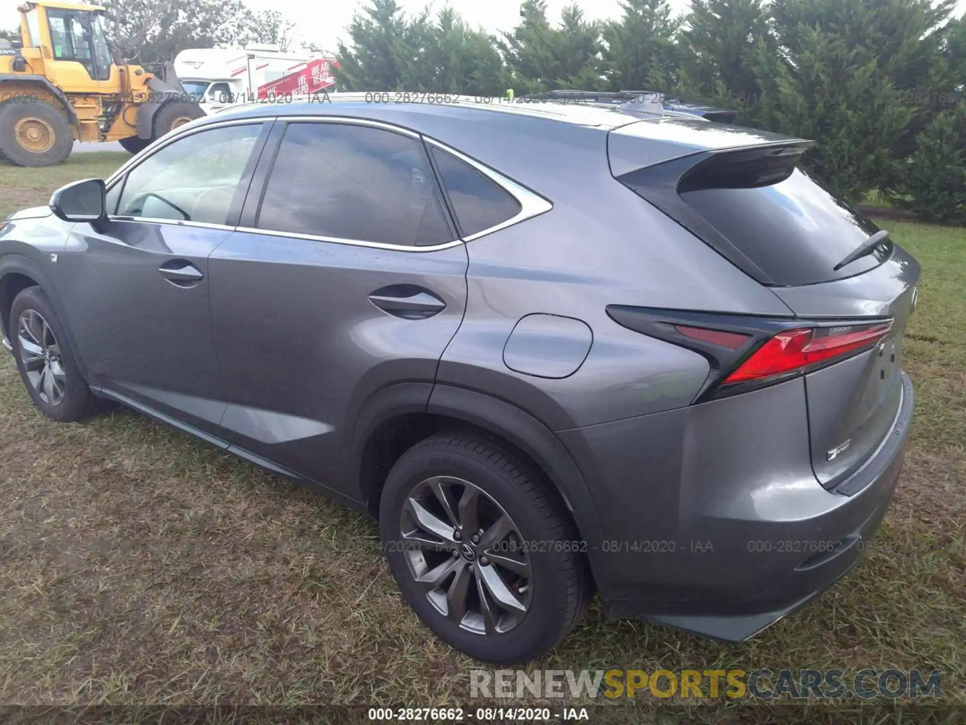 3 Photograph of a damaged car JTJSARBZ8L5002461 LEXUS NX 2020