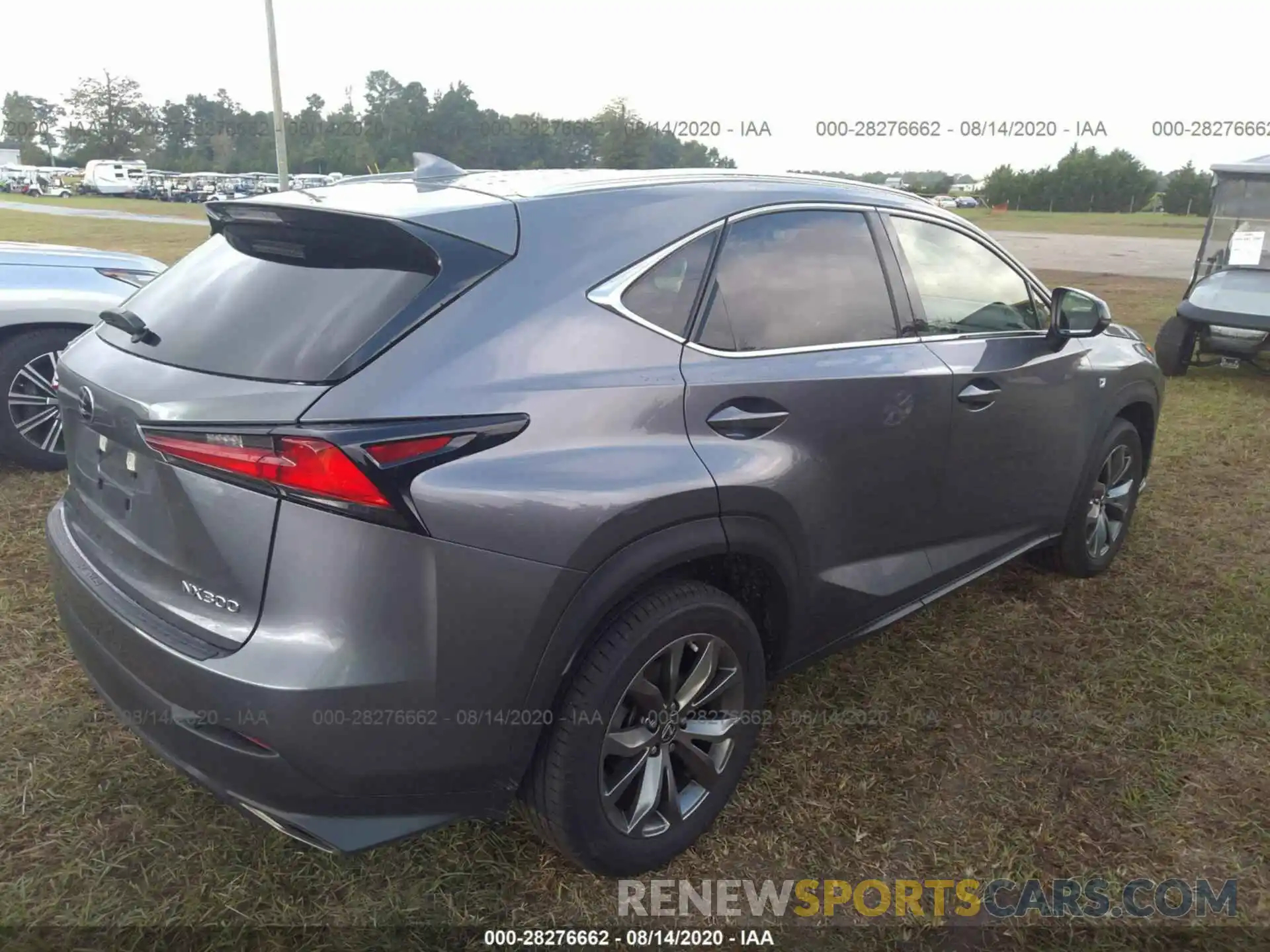 4 Фотография поврежденного автомобиля JTJSARBZ8L5002461 LEXUS NX 2020