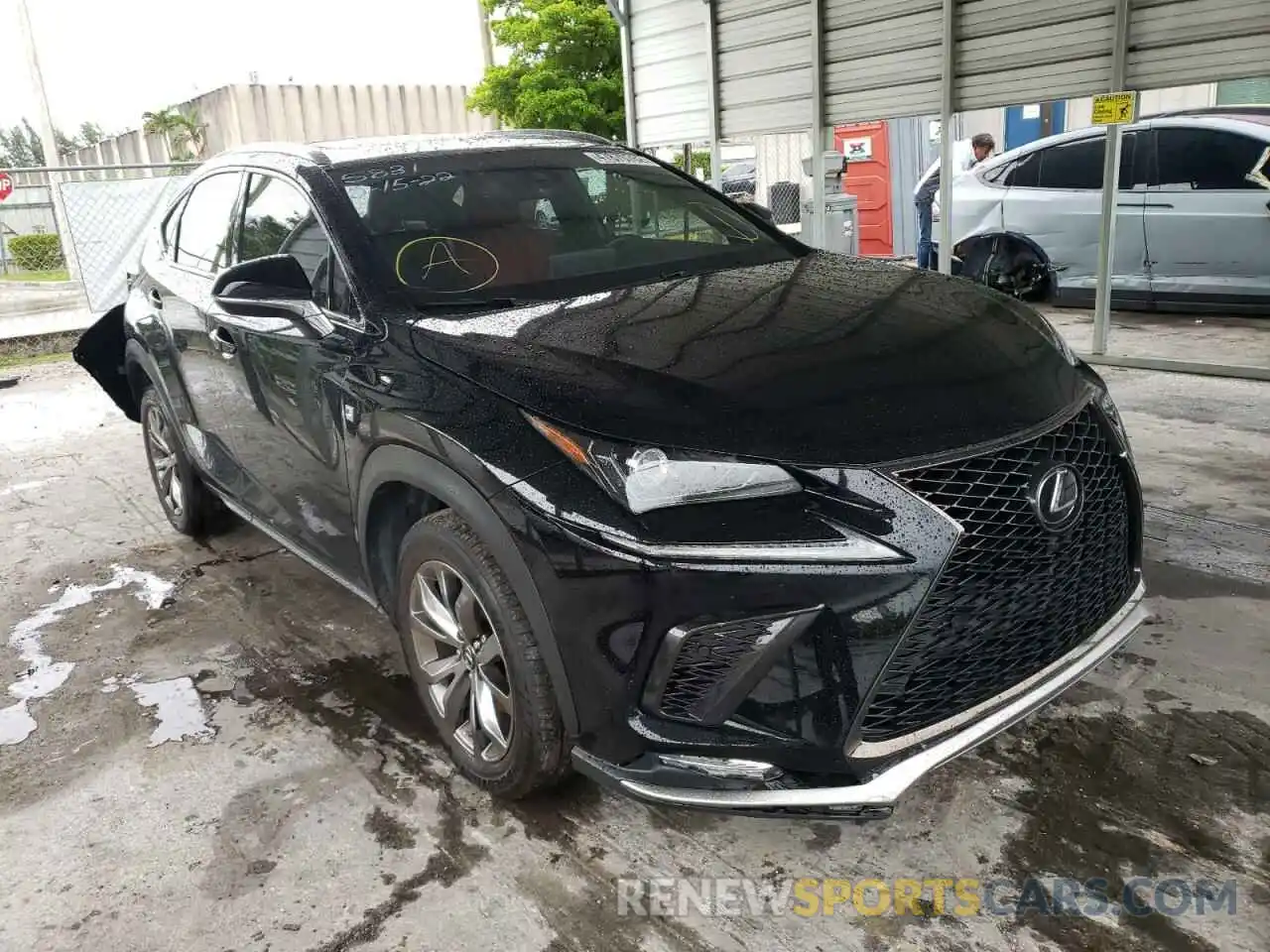 1 Photograph of a damaged car JTJSARBZ8L5005831 LEXUS NX 2020