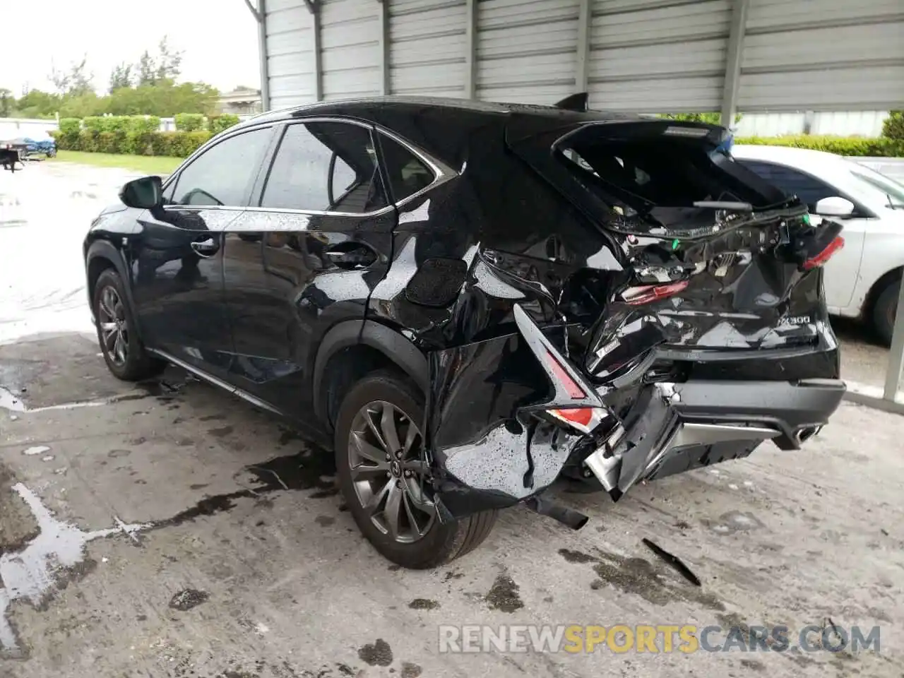 3 Photograph of a damaged car JTJSARBZ8L5005831 LEXUS NX 2020