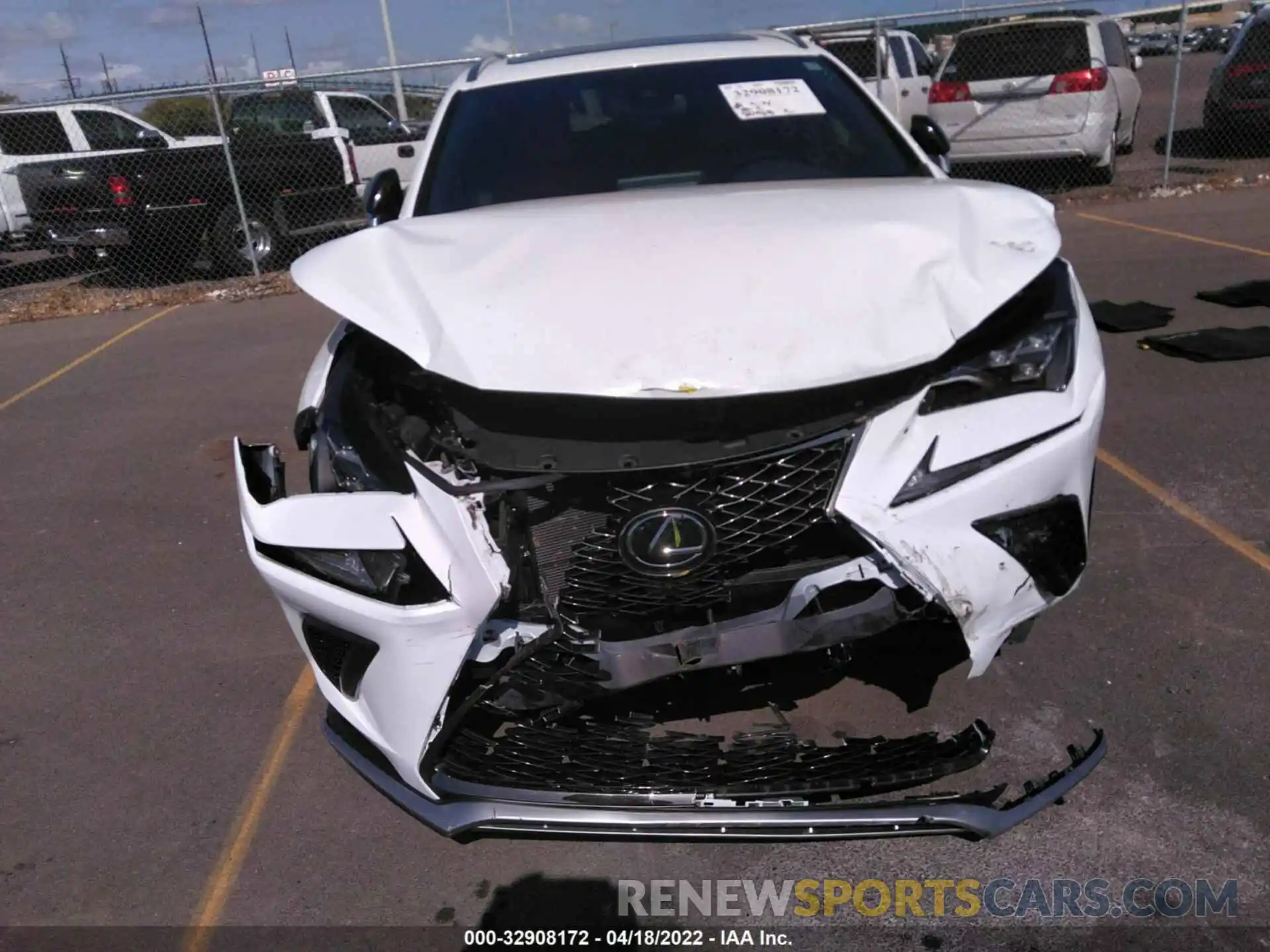 6 Photograph of a damaged car JTJSARBZ8L5015730 LEXUS NX 2020