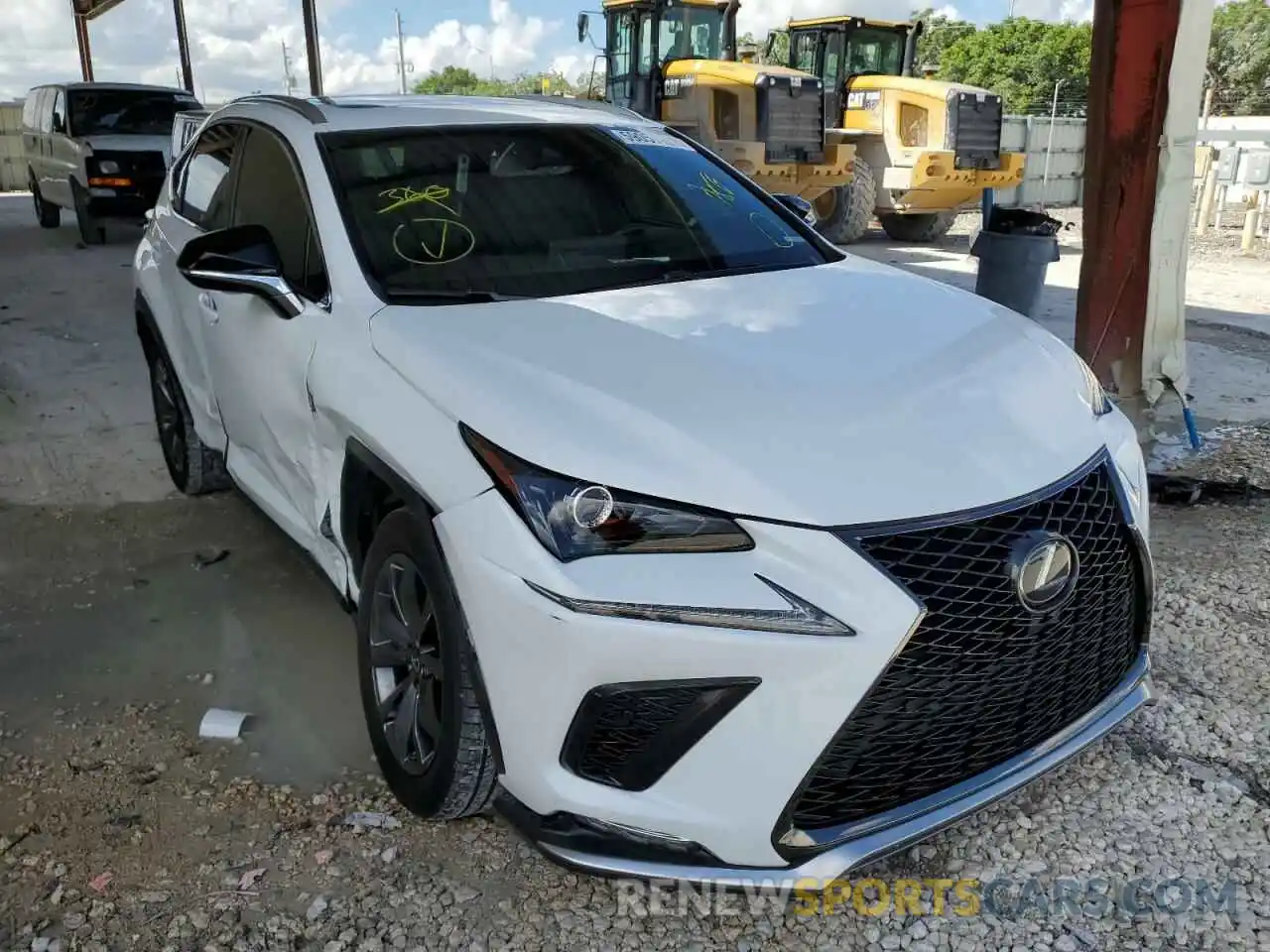 1 Фотография поврежденного автомобиля JTJSARBZ8L5016294 LEXUS NX 2020