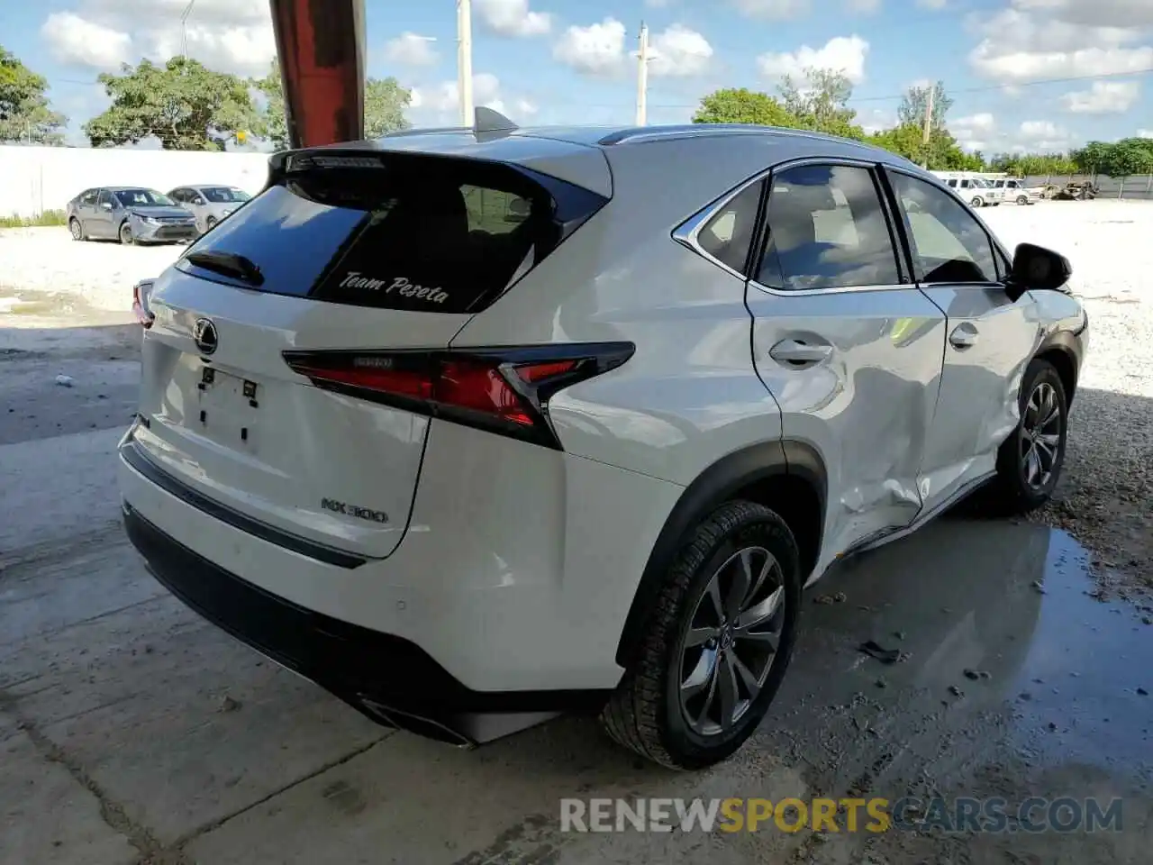 4 Фотография поврежденного автомобиля JTJSARBZ8L5016294 LEXUS NX 2020