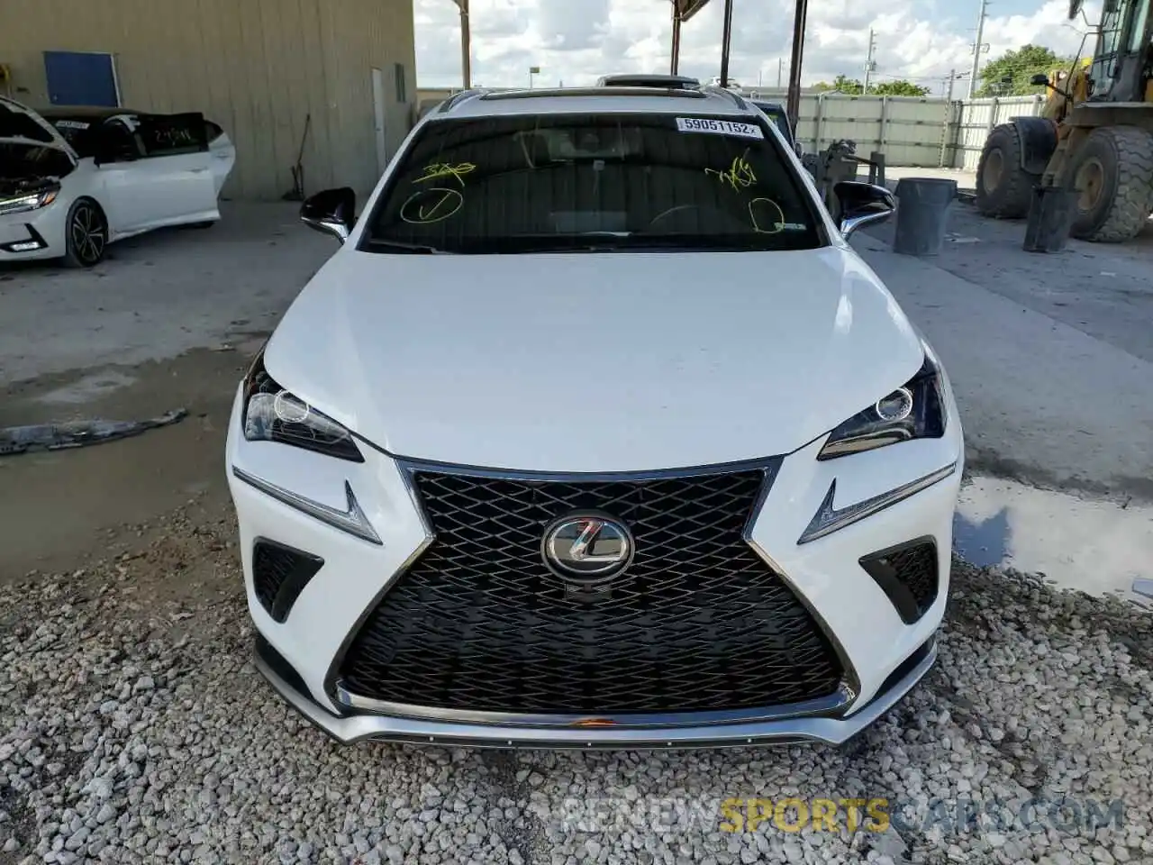 9 Фотография поврежденного автомобиля JTJSARBZ8L5016294 LEXUS NX 2020