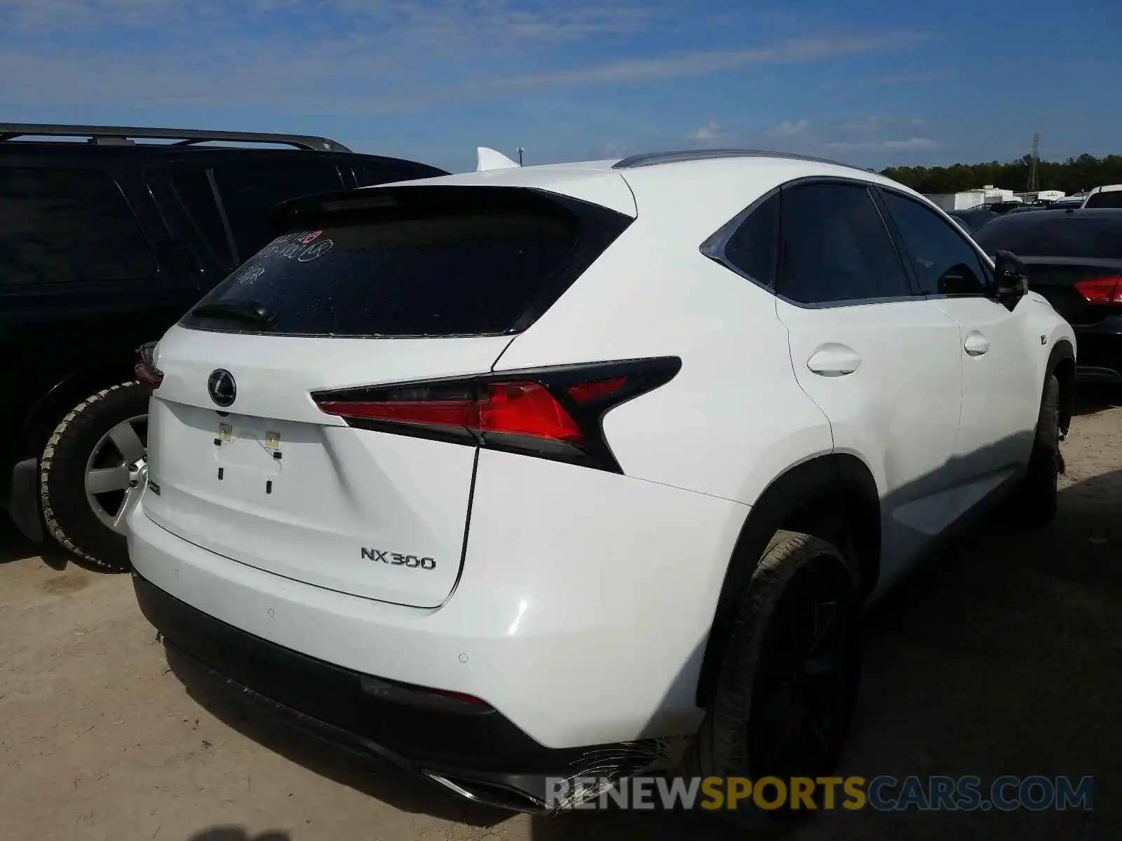 4 Photograph of a damaged car JTJSARBZ8L5017512 LEXUS NX 2020