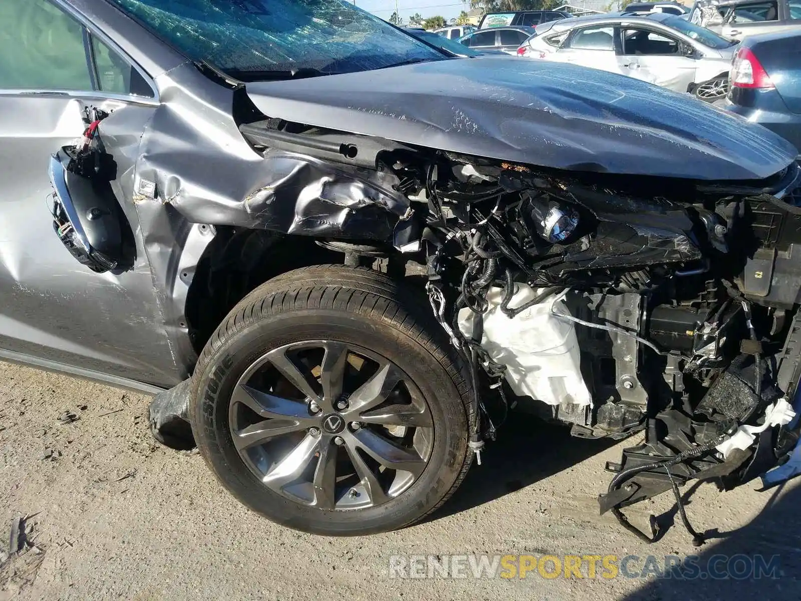 9 Photograph of a damaged car JTJSARBZ9L2166352 LEXUS NX 2020