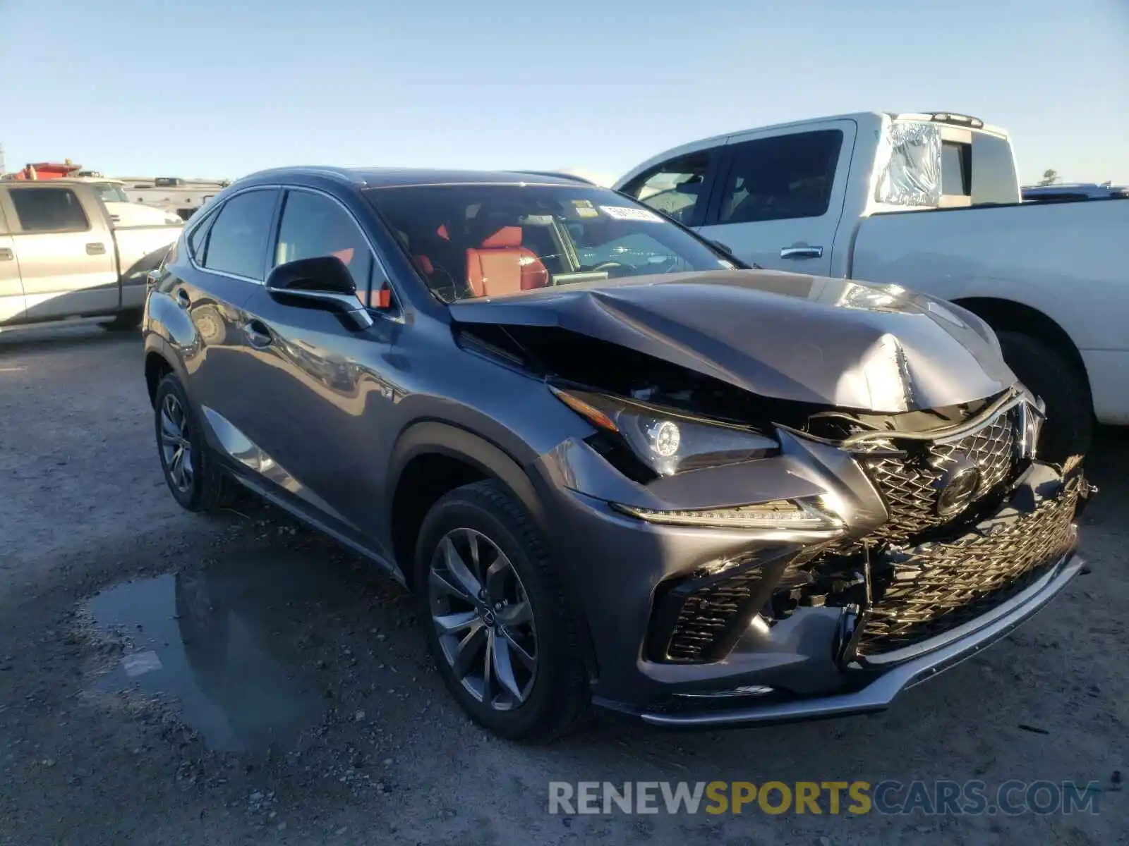 1 Photograph of a damaged car JTJSARBZ9L5001030 LEXUS NX 2020