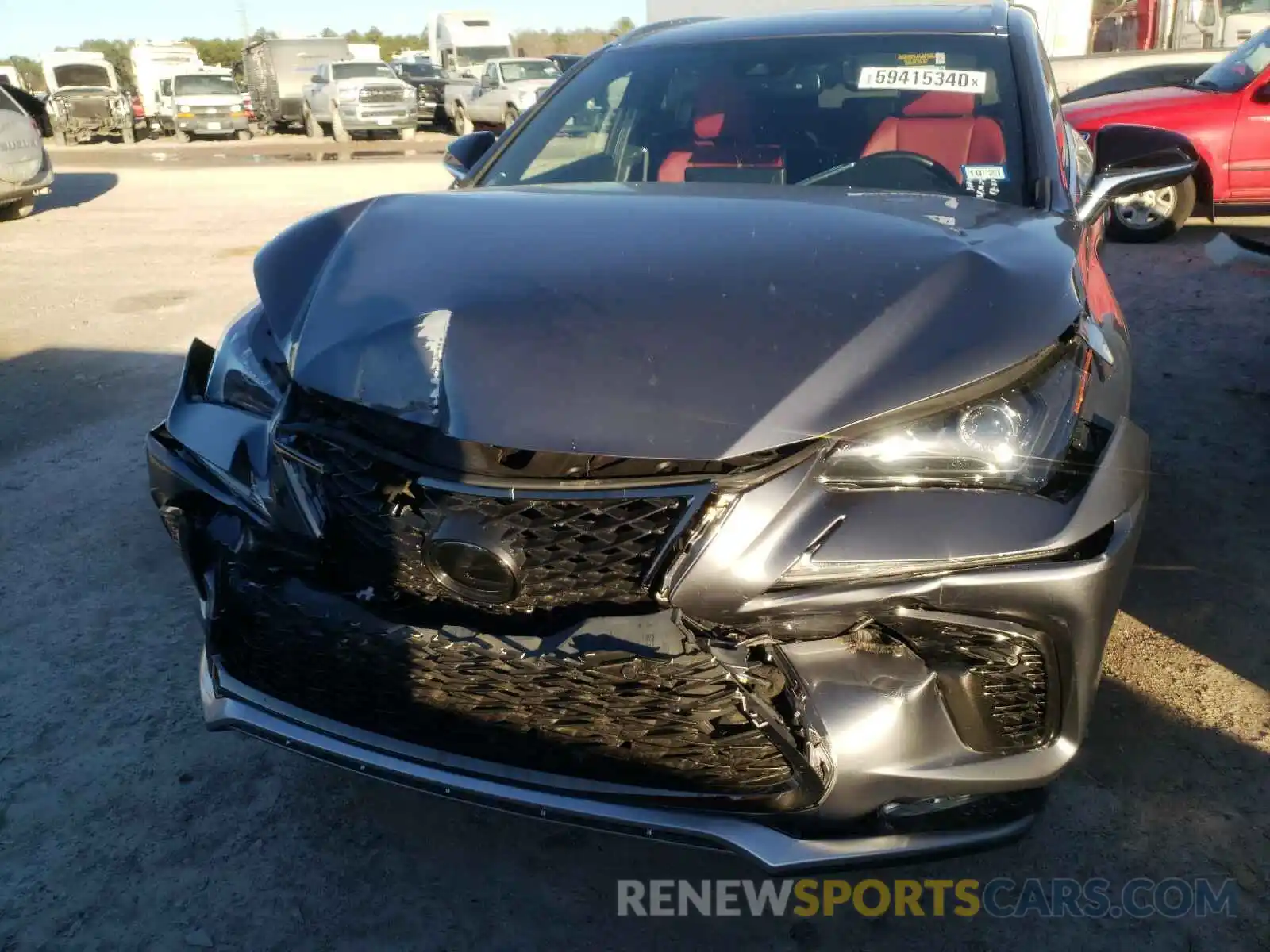 9 Photograph of a damaged car JTJSARBZ9L5001030 LEXUS NX 2020