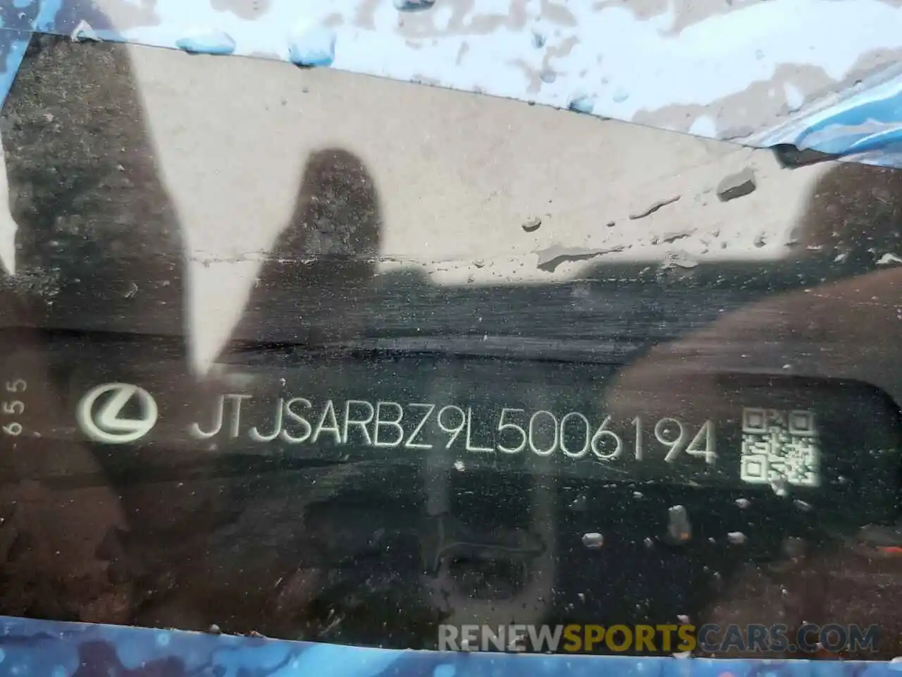 10 Photograph of a damaged car JTJSARBZ9L5006194 LEXUS NX 2020