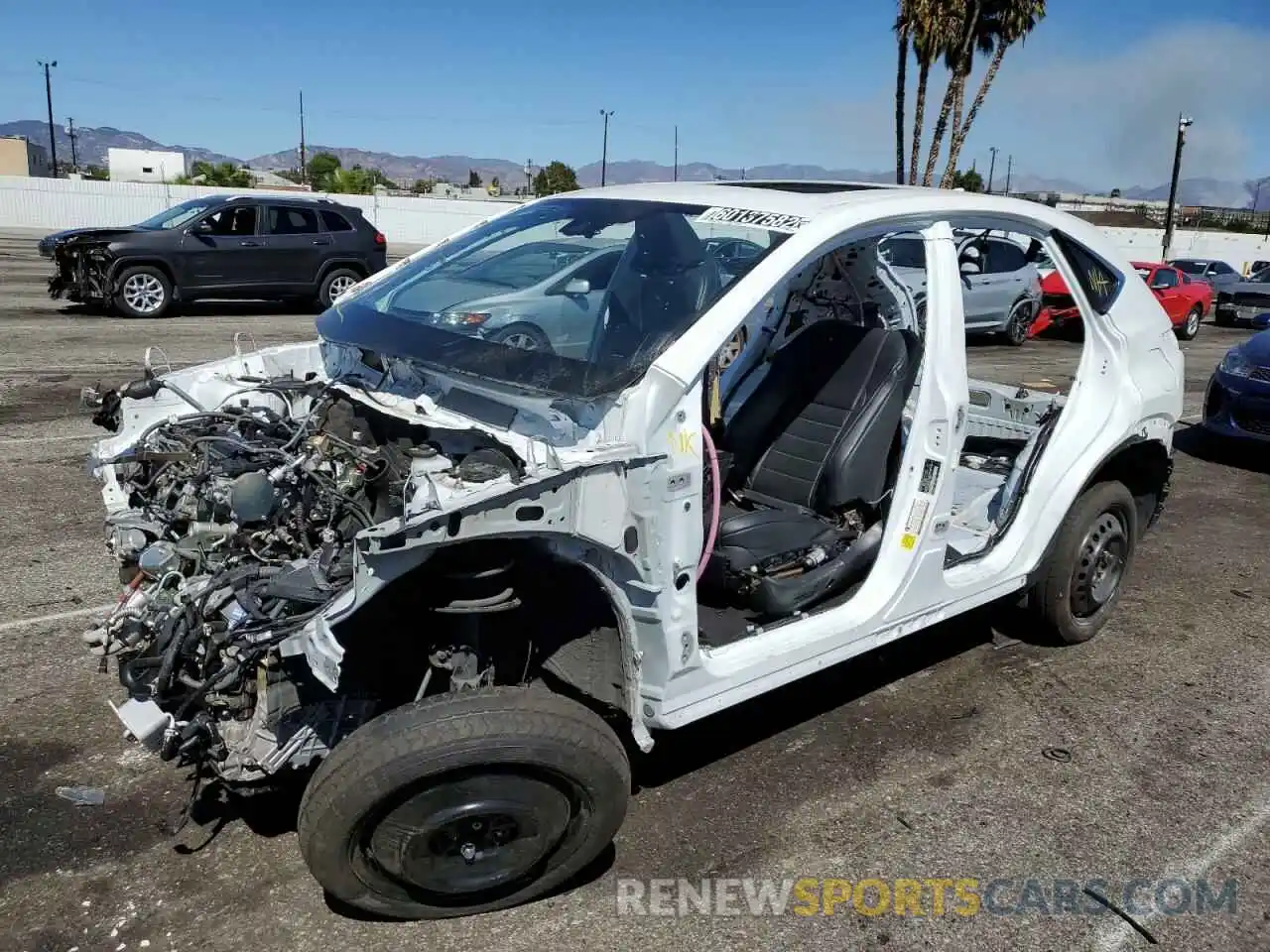 2 Photograph of a damaged car JTJSARBZ9L5006194 LEXUS NX 2020