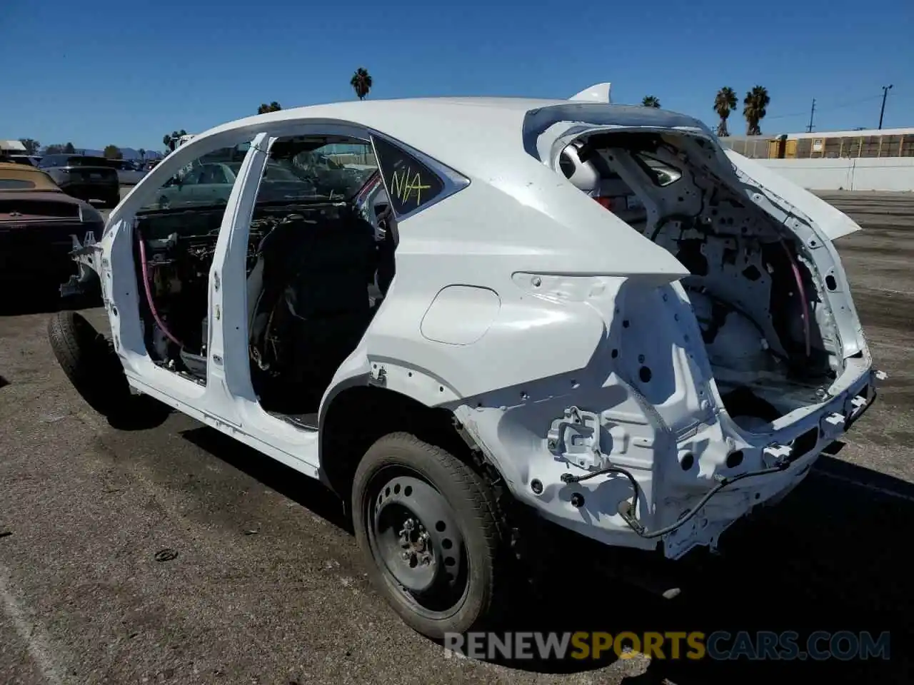 3 Photograph of a damaged car JTJSARBZ9L5006194 LEXUS NX 2020