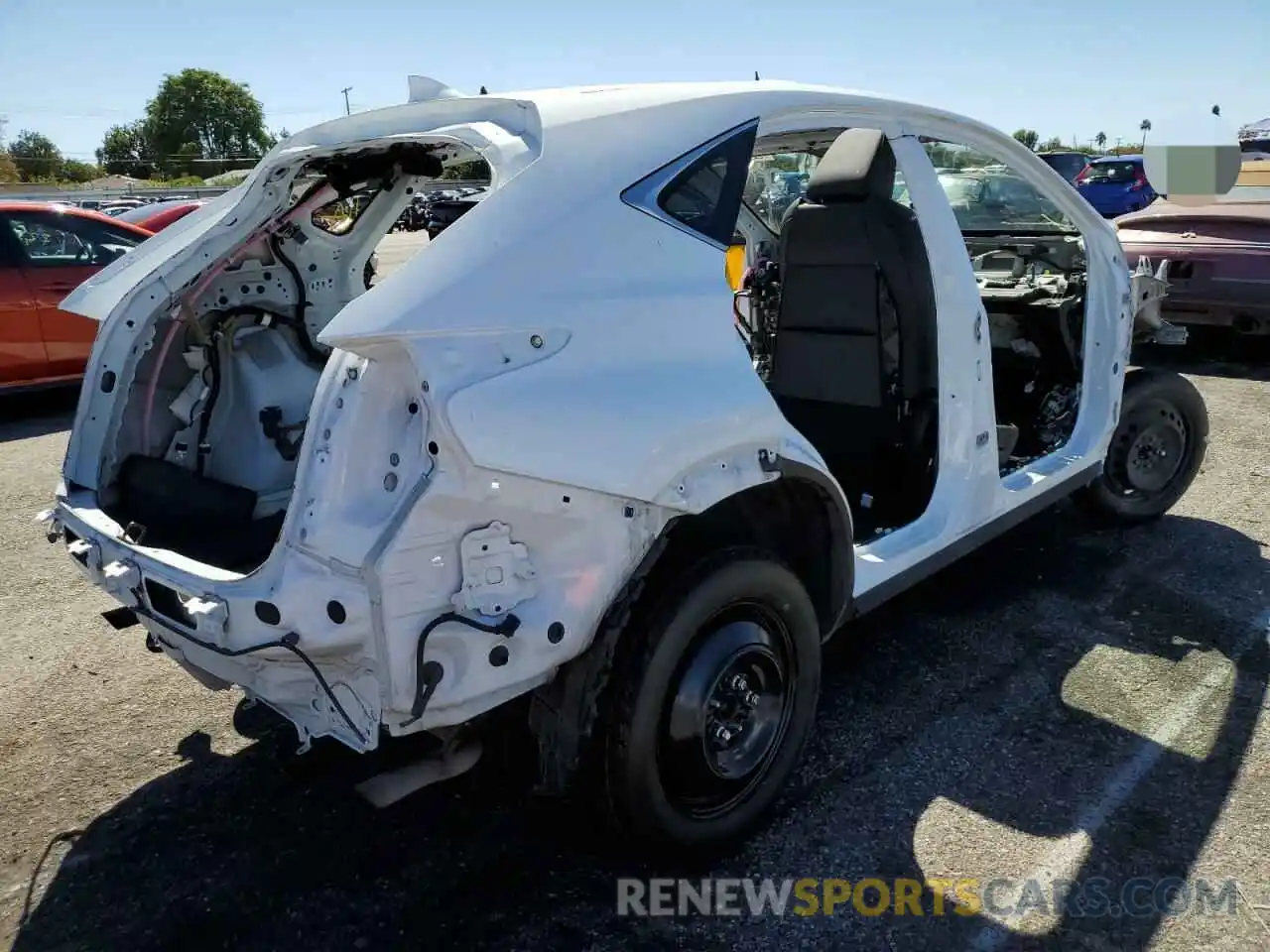 4 Photograph of a damaged car JTJSARBZ9L5006194 LEXUS NX 2020