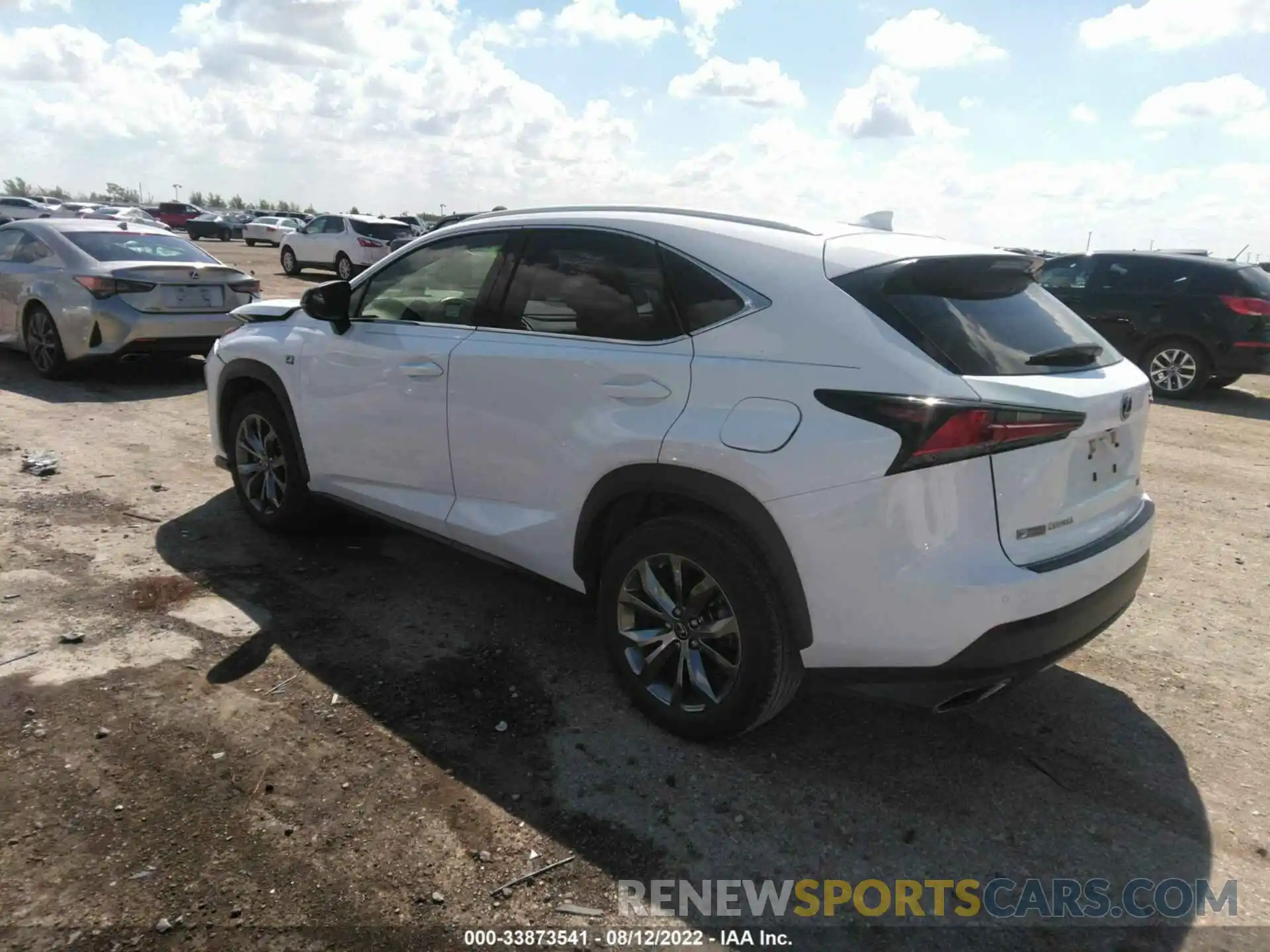 3 Photograph of a damaged car JTJSARBZ9L5009385 LEXUS NX 2020