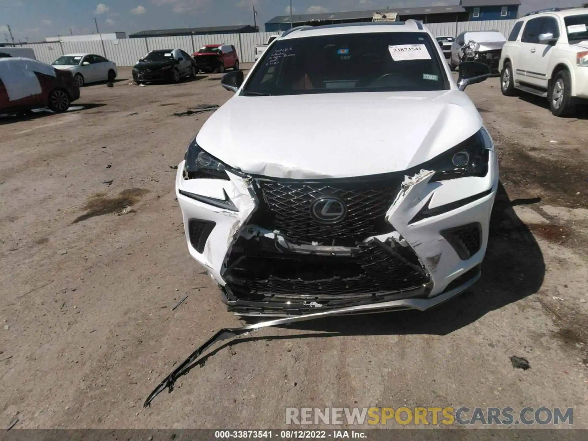 6 Photograph of a damaged car JTJSARBZ9L5009385 LEXUS NX 2020