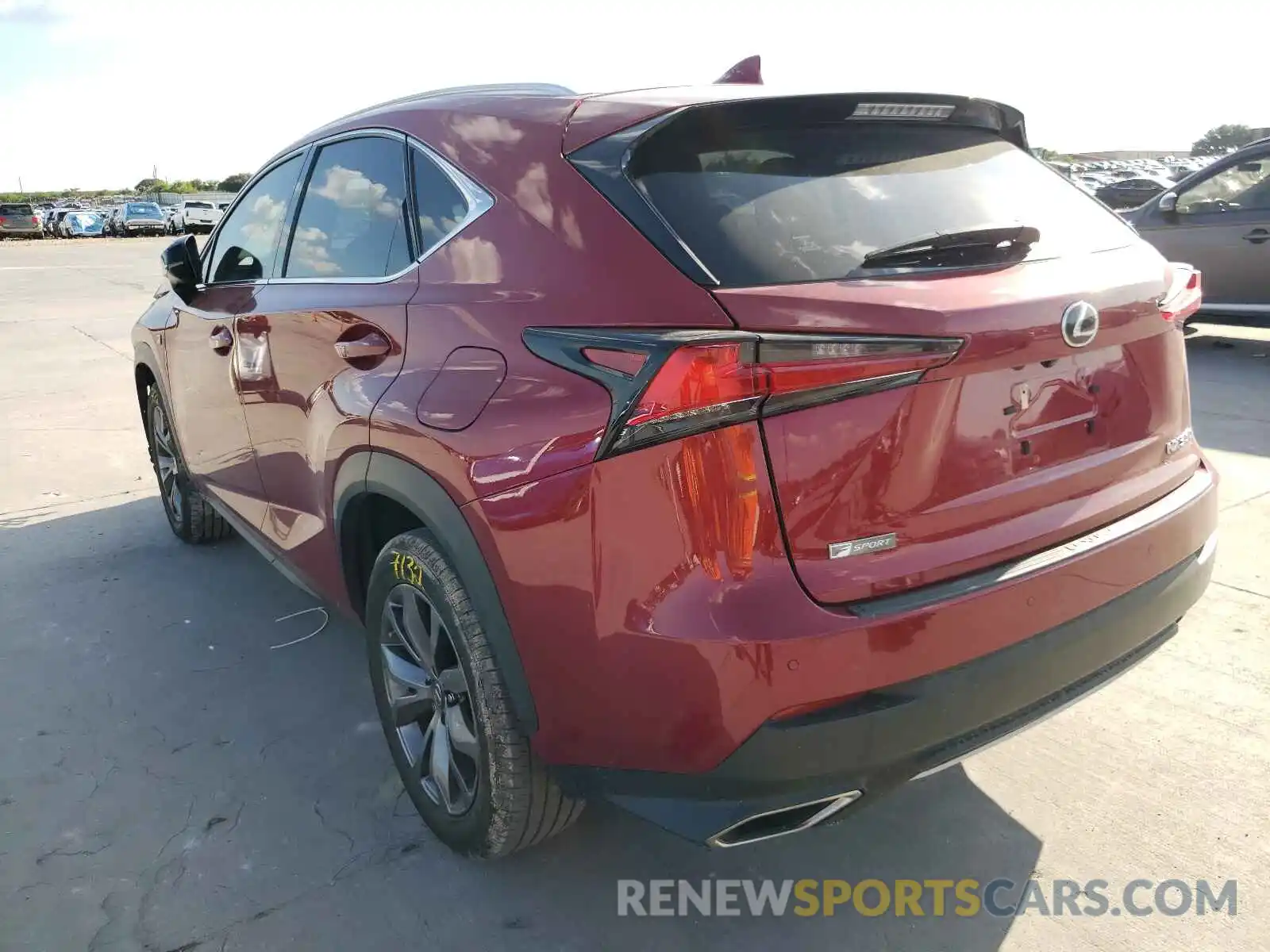 3 Photograph of a damaged car JTJSARBZXL2160396 LEXUS NX 2020