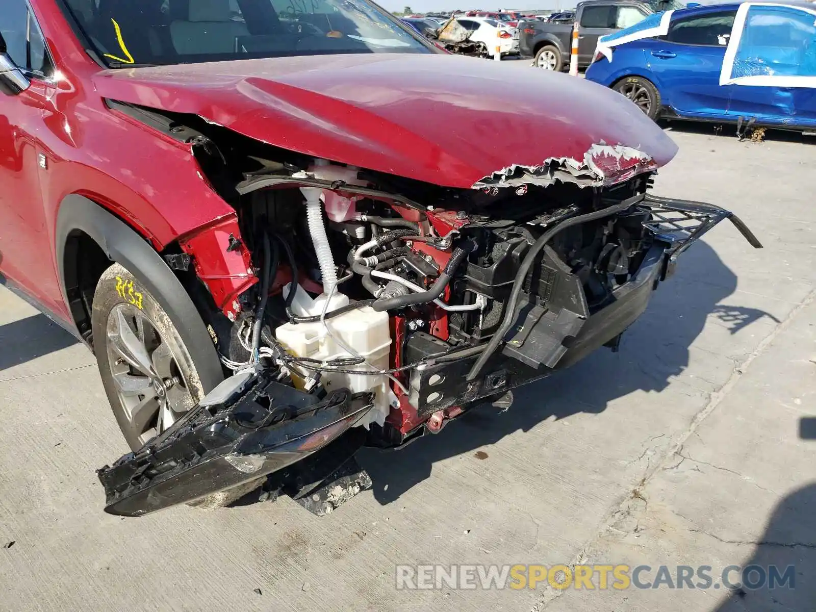 9 Photograph of a damaged car JTJSARBZXL2160396 LEXUS NX 2020