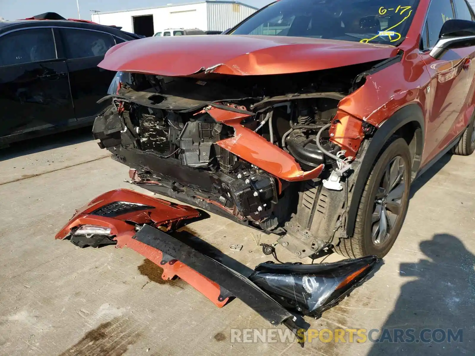 9 Photograph of a damaged car JTJSARBZXL2164044 LEXUS NX 2020