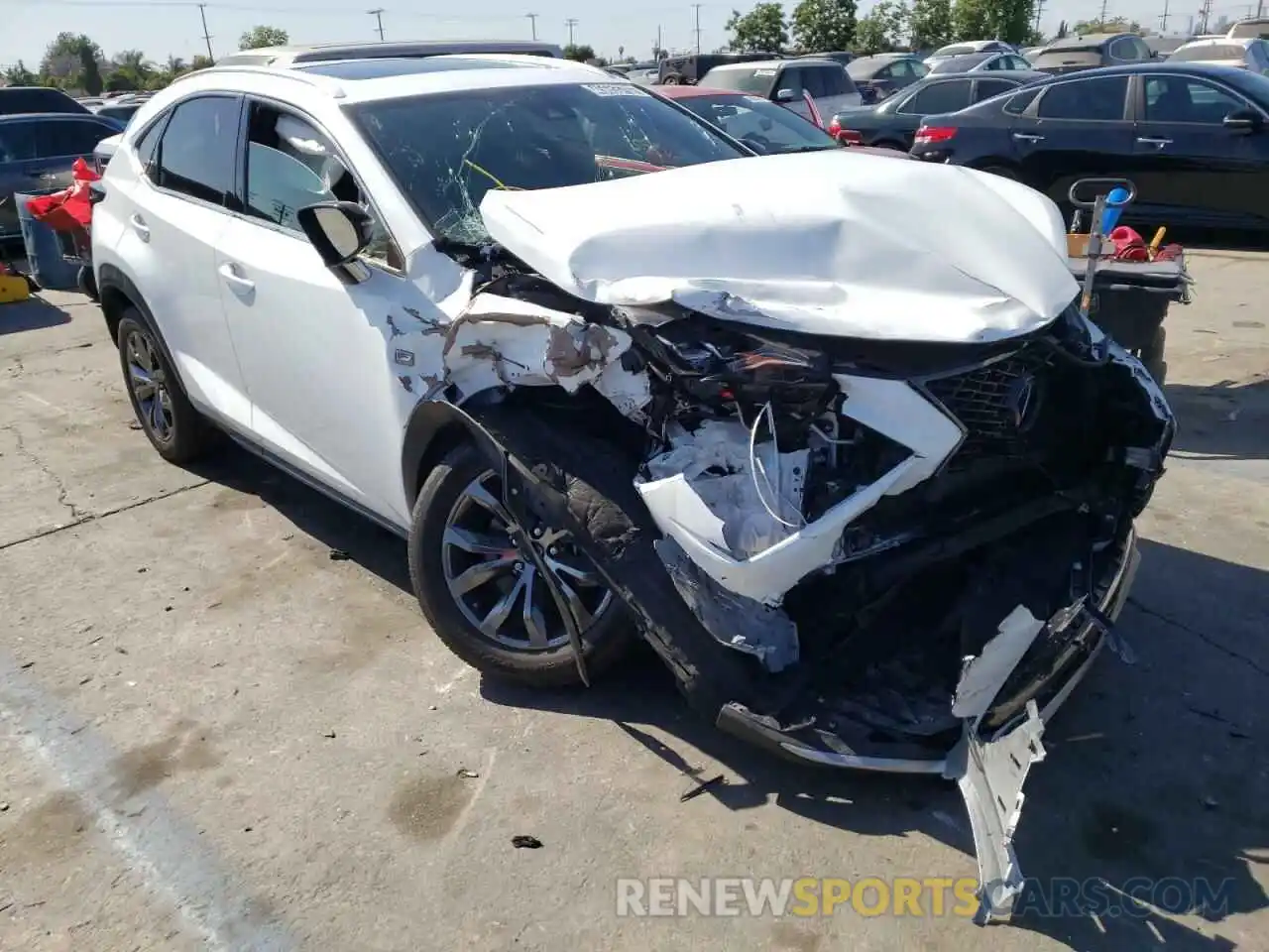 1 Photograph of a damaged car JTJSARBZXL2172922 LEXUS NX 2020