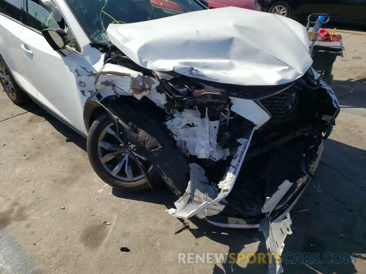 9 Photograph of a damaged car JTJSARBZXL2172922 LEXUS NX 2020