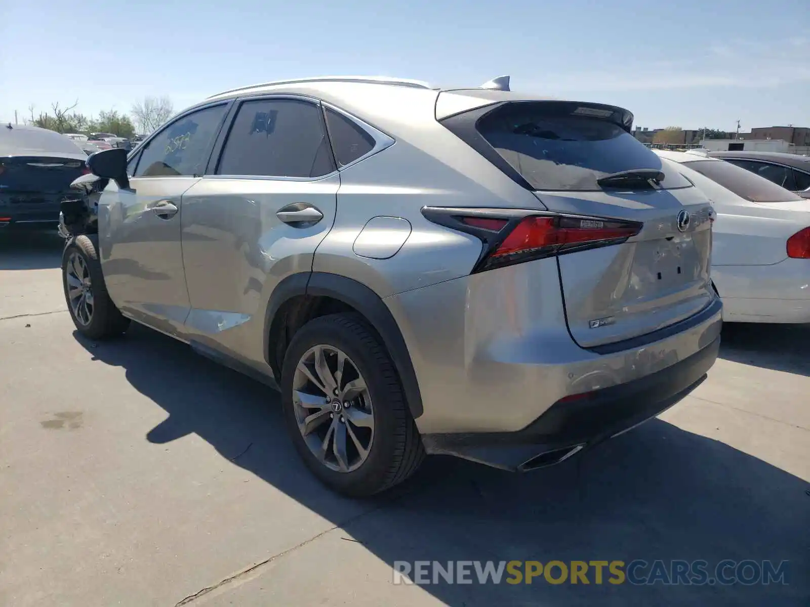 3 Photograph of a damaged car JTJSARBZXL2177795 LEXUS NX 2020