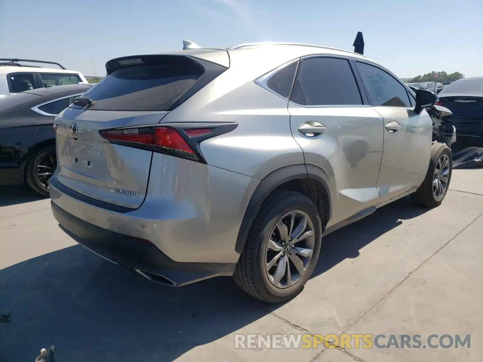 4 Photograph of a damaged car JTJSARBZXL2177795 LEXUS NX 2020