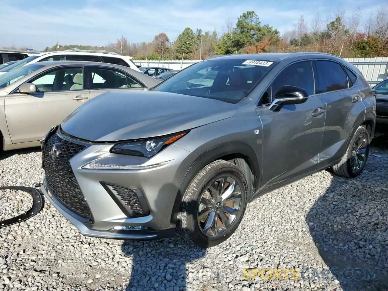 1 Фотография поврежденного автомобиля JTJSARBZXL5011937 LEXUS NX 2020