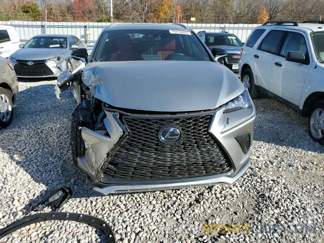 5 Photograph of a damaged car JTJSARBZXL5011937 LEXUS NX 2020