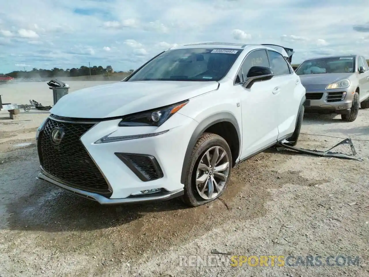 2 Фотография поврежденного автомобиля JTJSARBZXL5016622 LEXUS NX 2020