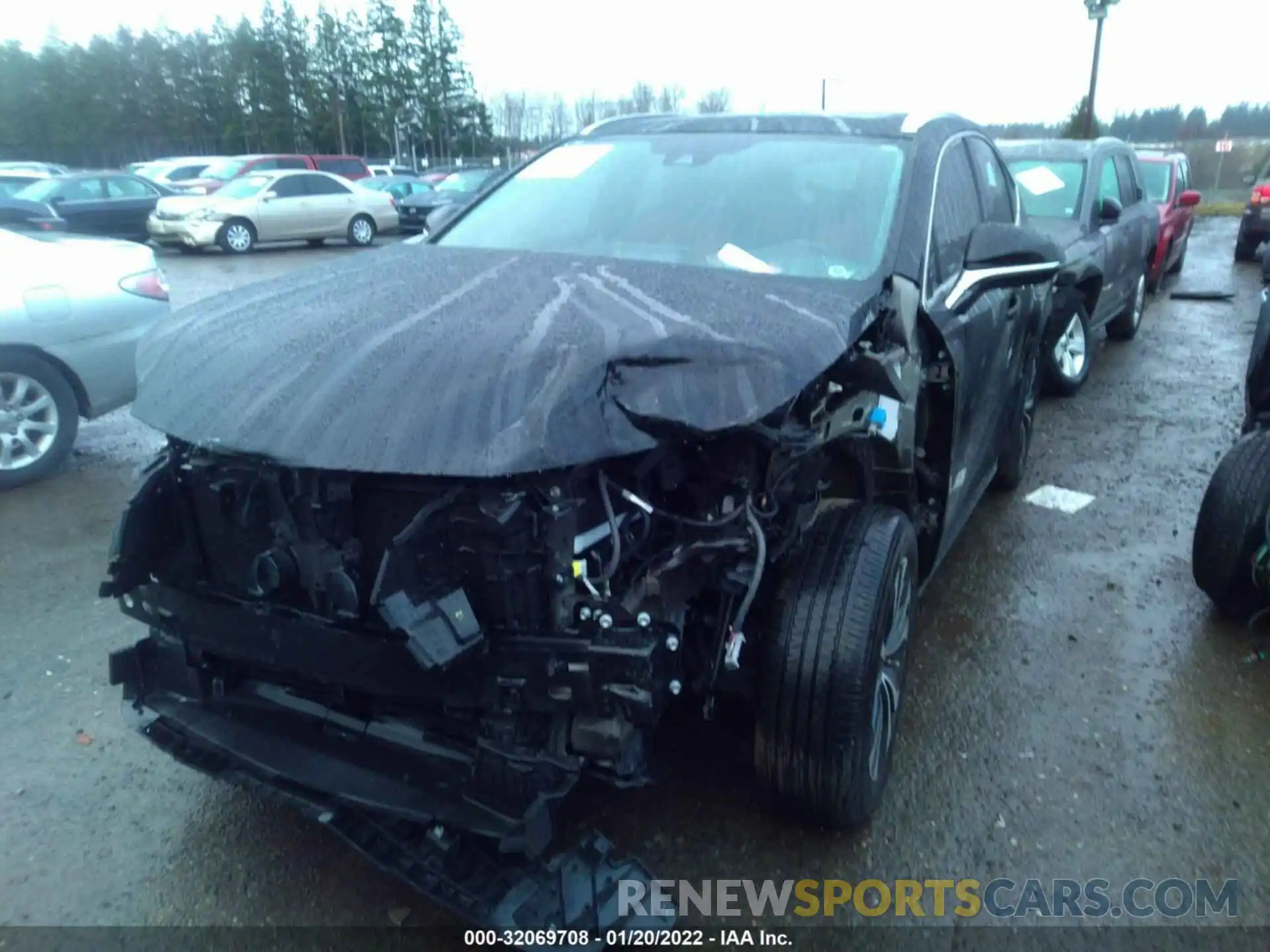 2 Photograph of a damaged car JTJSARDZ0L2226399 LEXUS NX 2020