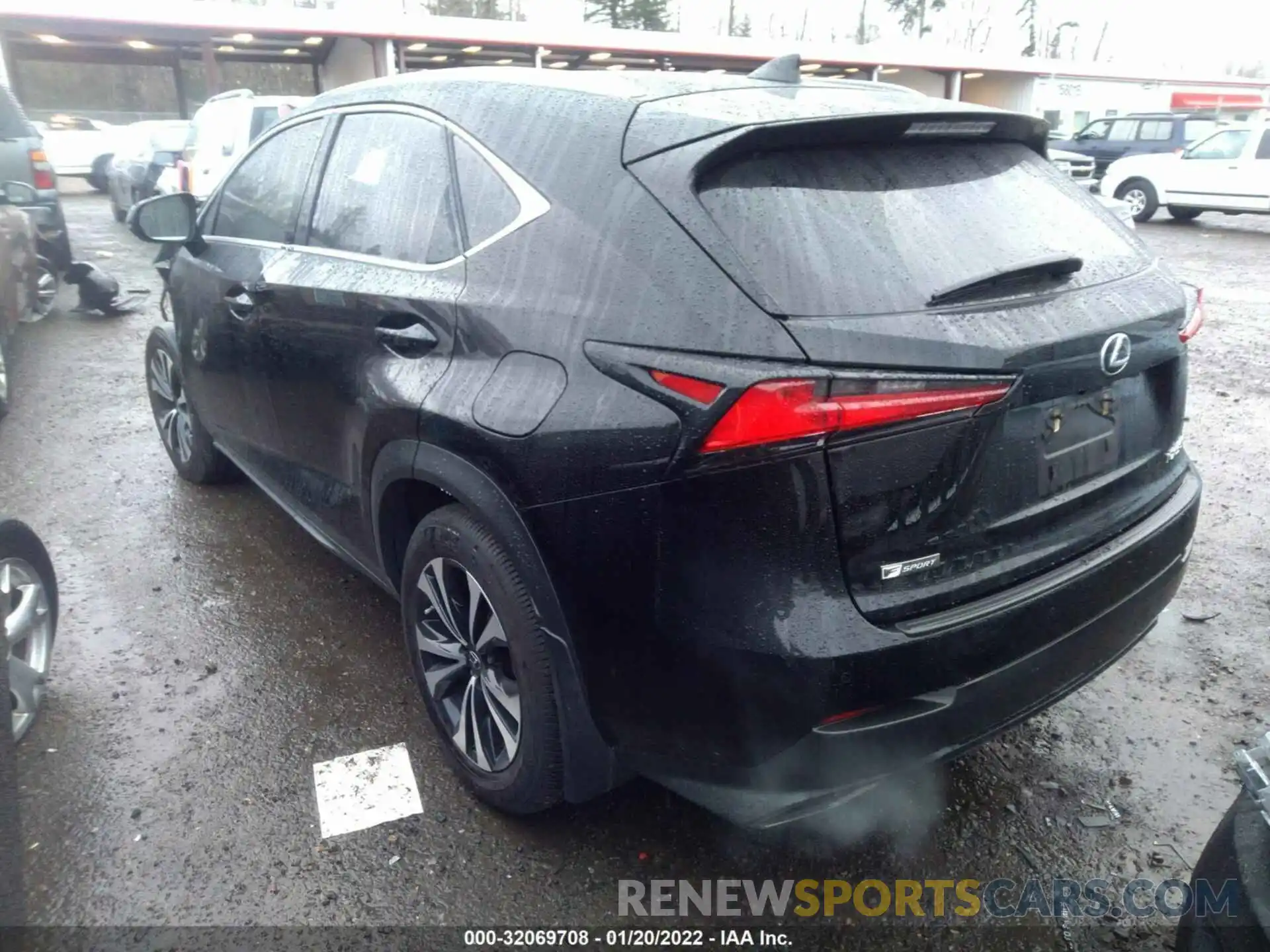 3 Фотография поврежденного автомобиля JTJSARDZ0L2226399 LEXUS NX 2020