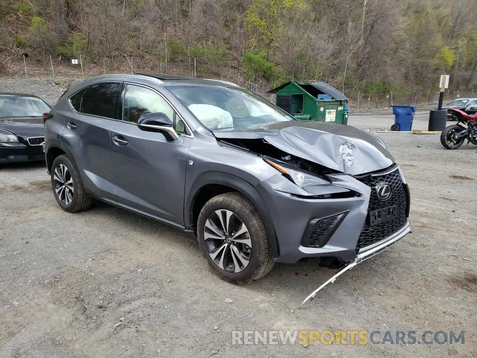 1 Photograph of a damaged car JTJSARDZ0L2234079 LEXUS NX 2020