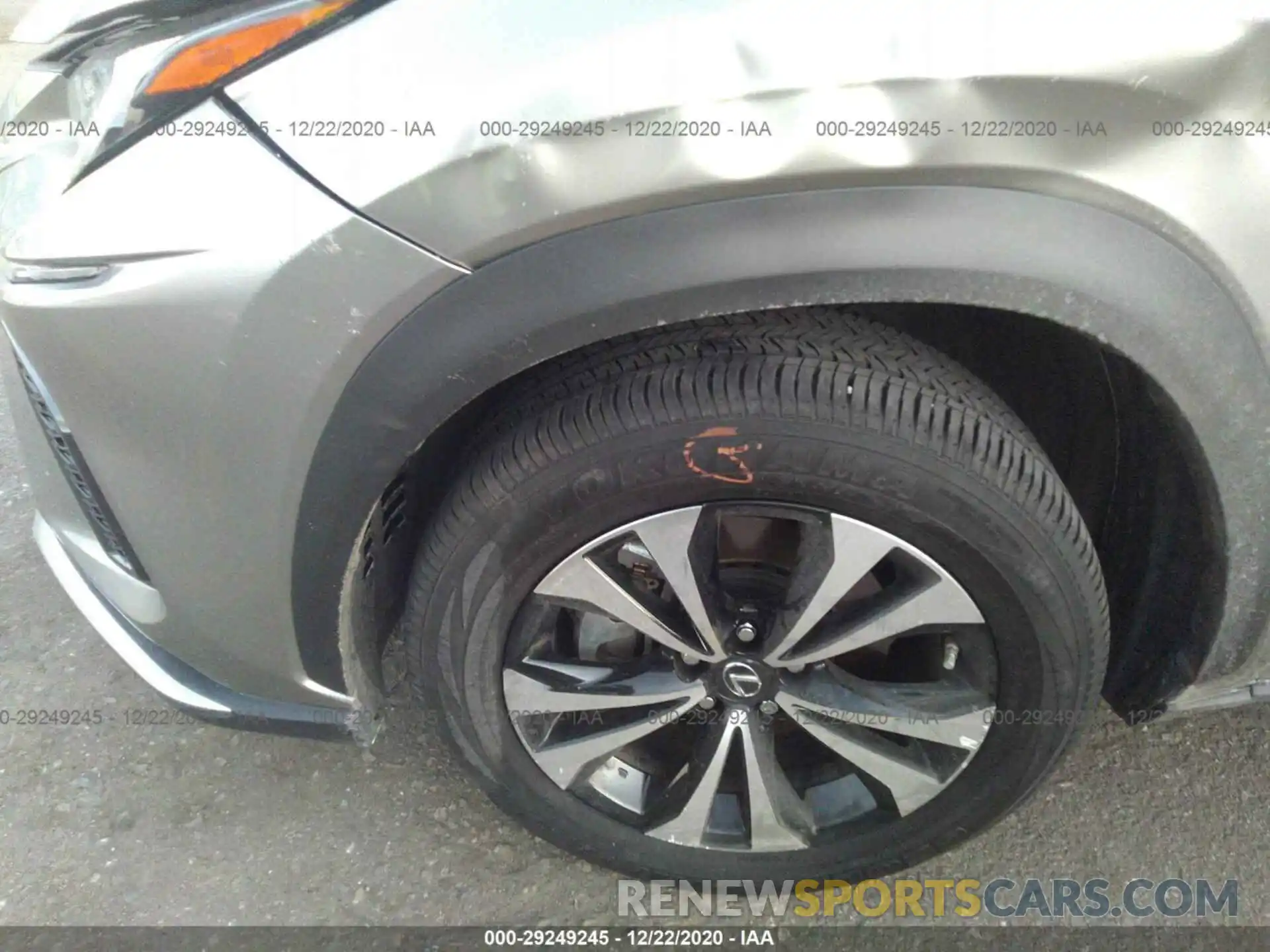 12 Photograph of a damaged car JTJSARDZ0L5008350 LEXUS NX 2020