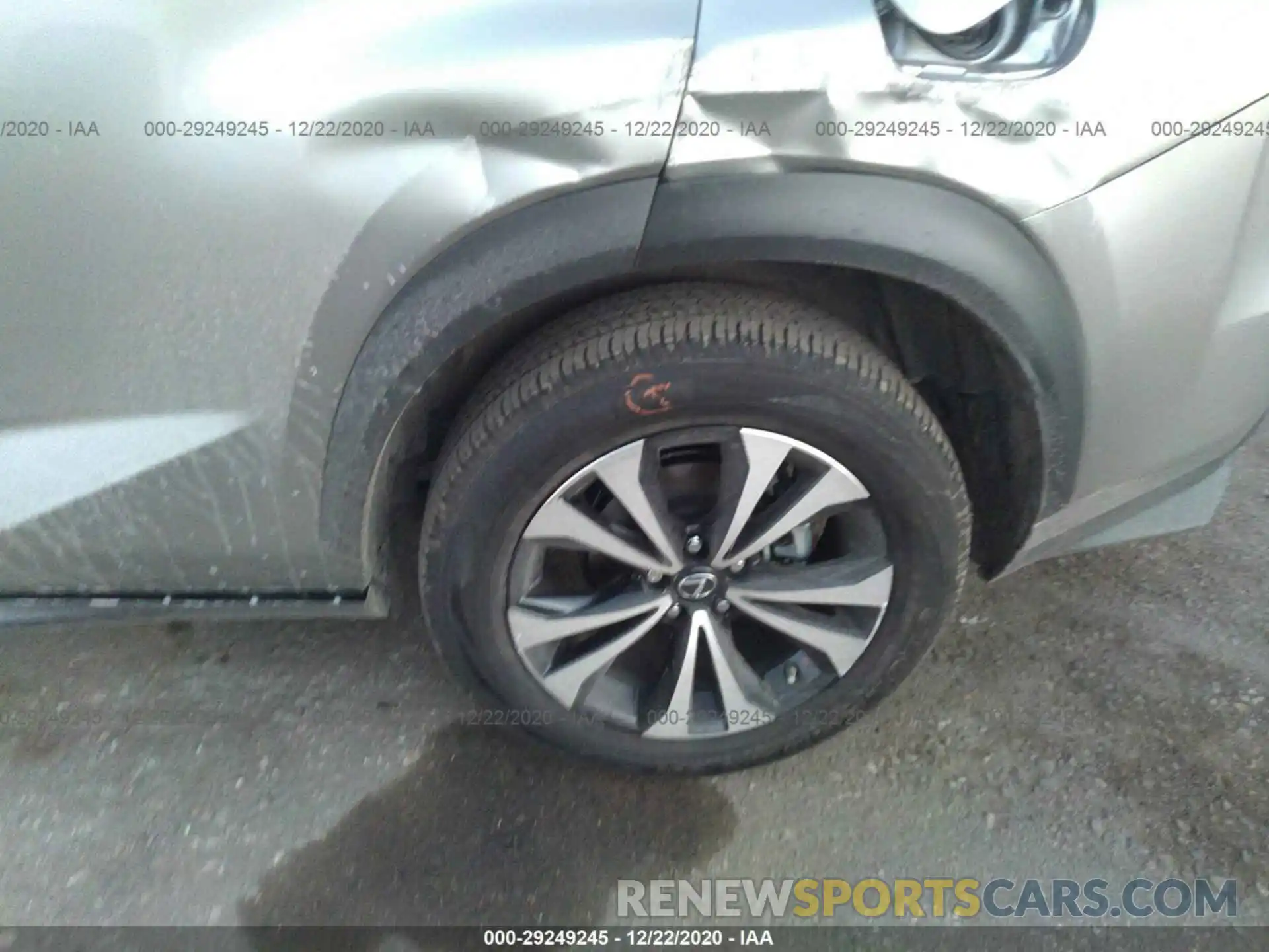 13 Photograph of a damaged car JTJSARDZ0L5008350 LEXUS NX 2020