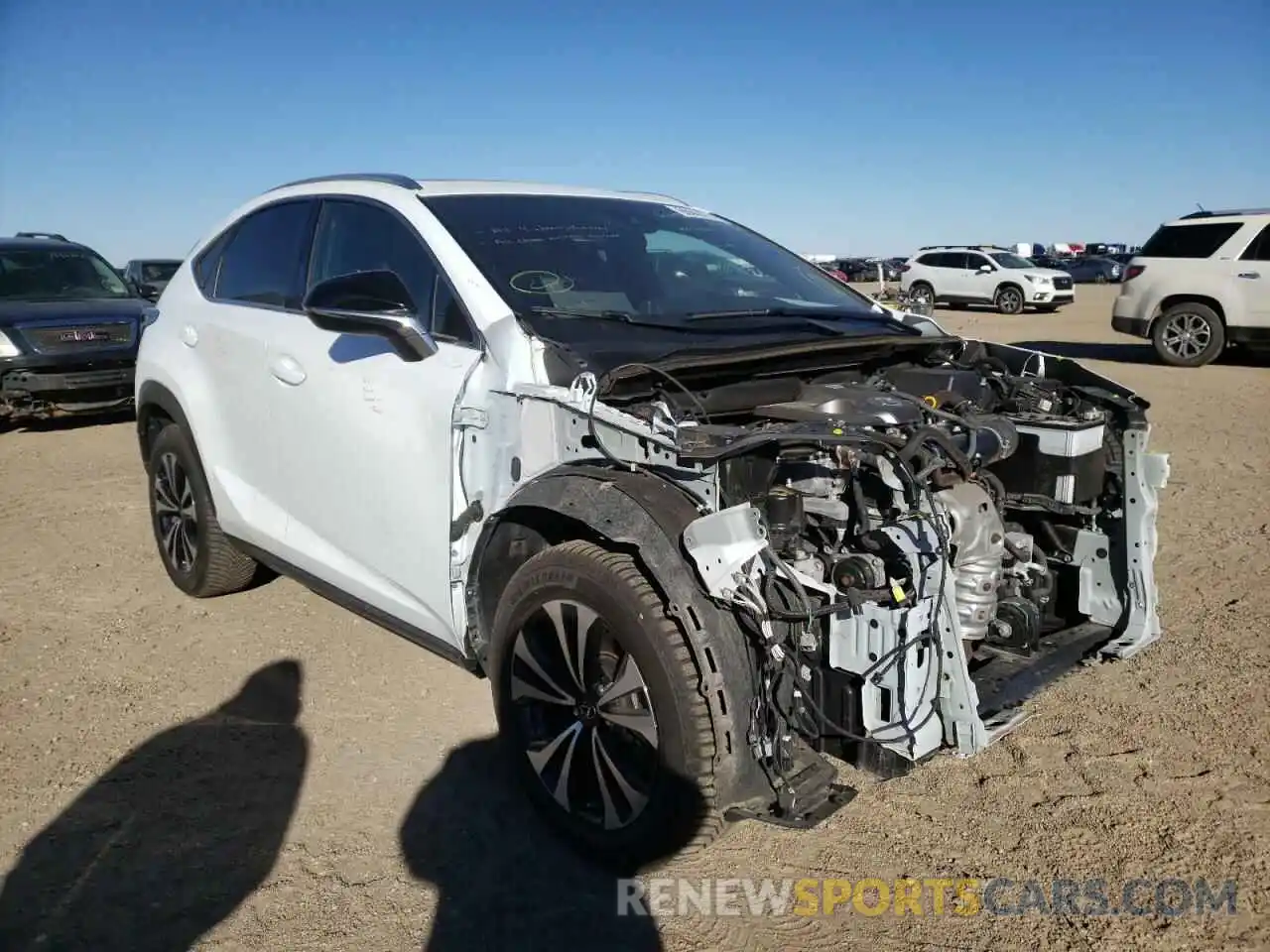 1 Photograph of a damaged car JTJSARDZ0L5009658 LEXUS NX 2020