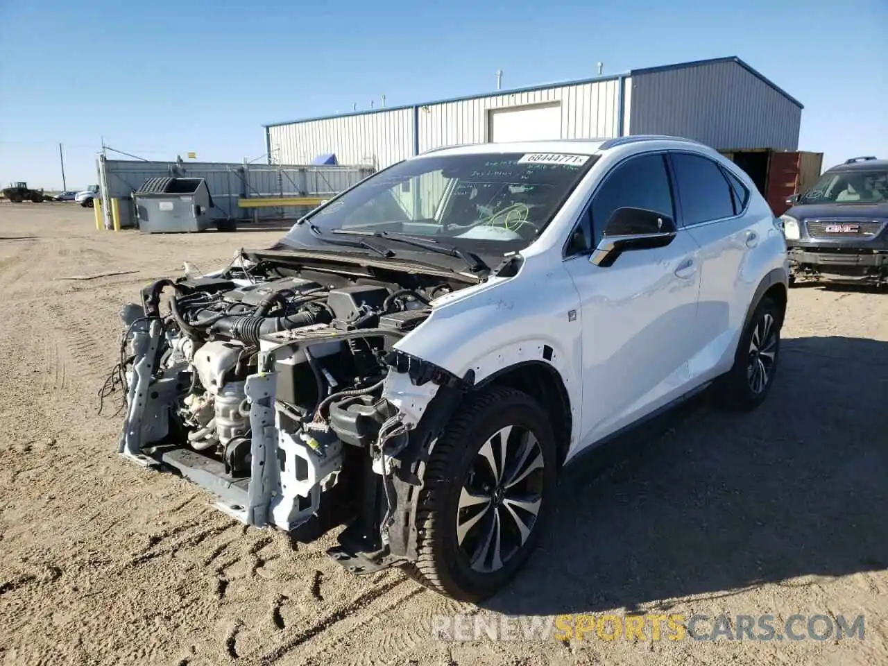 2 Photograph of a damaged car JTJSARDZ0L5009658 LEXUS NX 2020