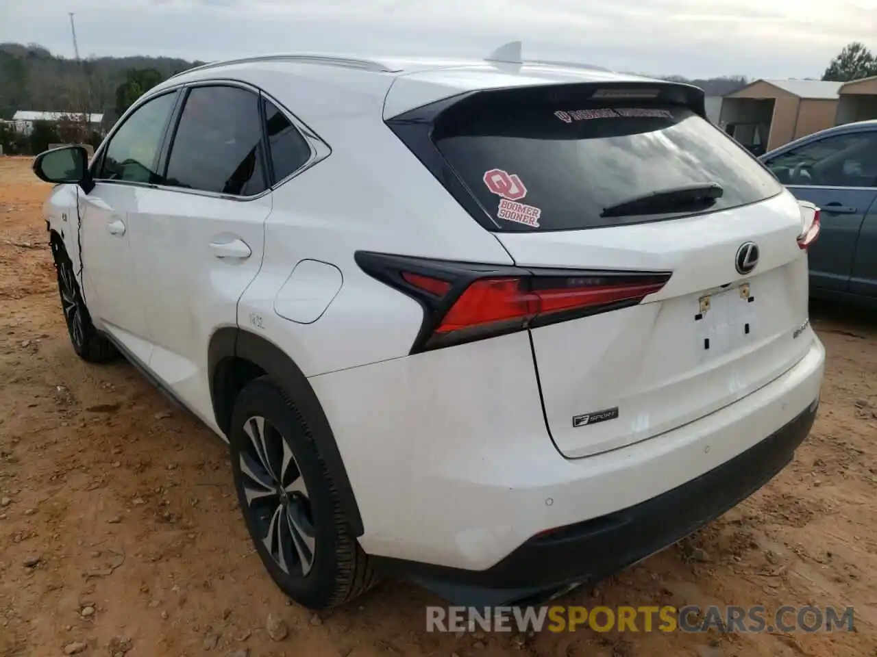 3 Photograph of a damaged car JTJSARDZ0L5010521 LEXUS NX 2020