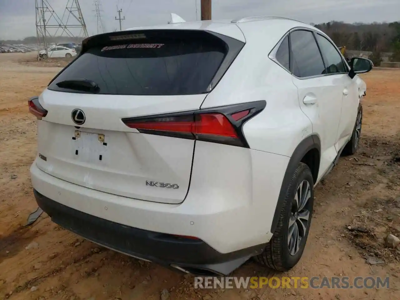 4 Photograph of a damaged car JTJSARDZ0L5010521 LEXUS NX 2020