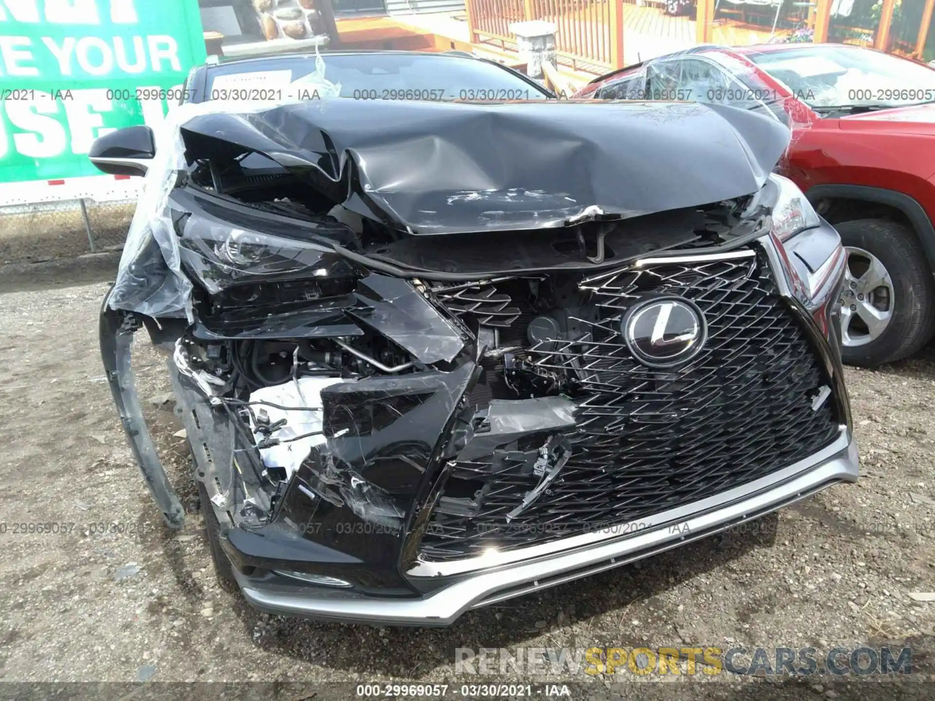 6 Photograph of a damaged car JTJSARDZ0L5012737 LEXUS NX 2020