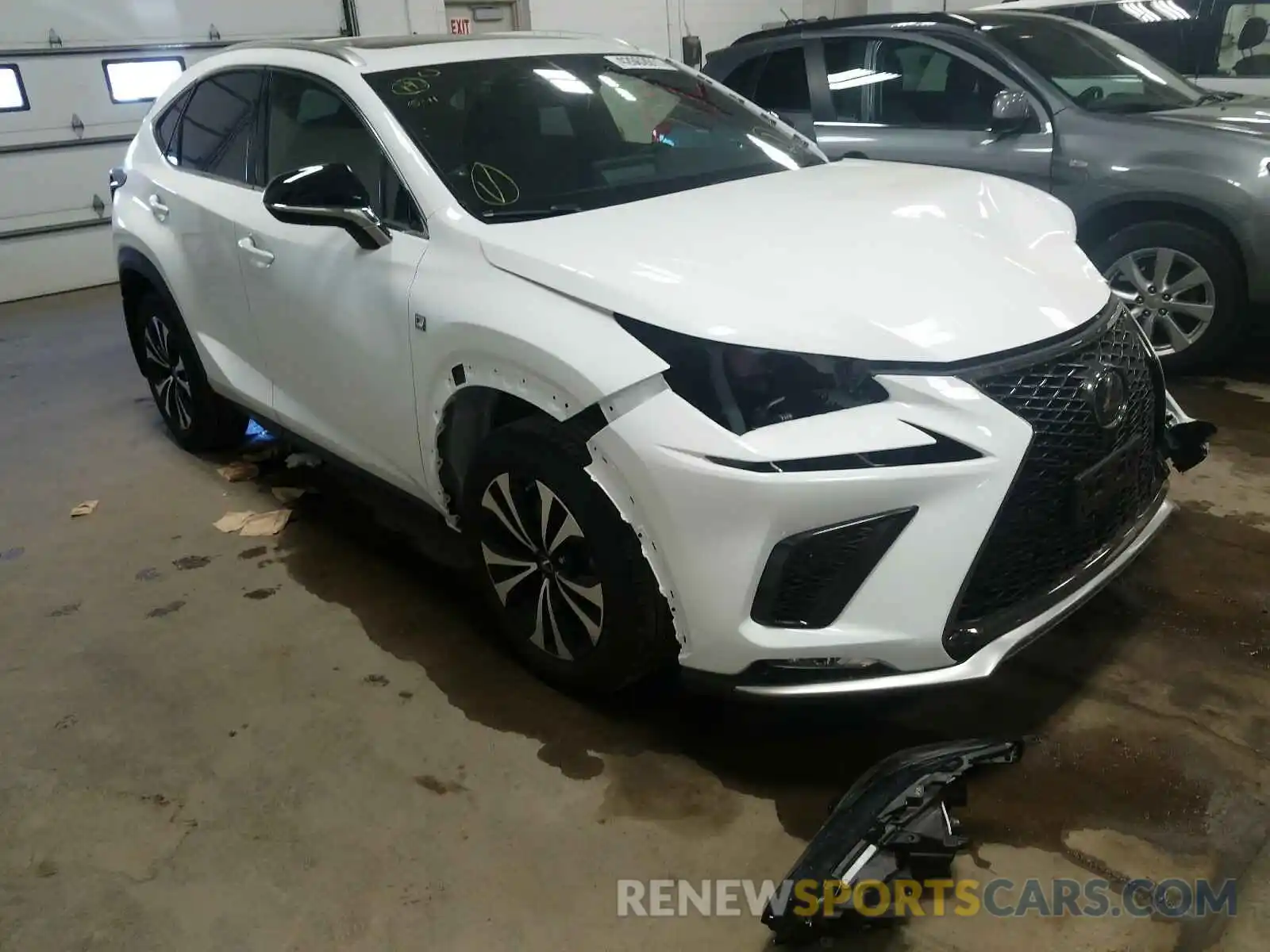 1 Photograph of a damaged car JTJSARDZ0L5015041 LEXUS NX 2020