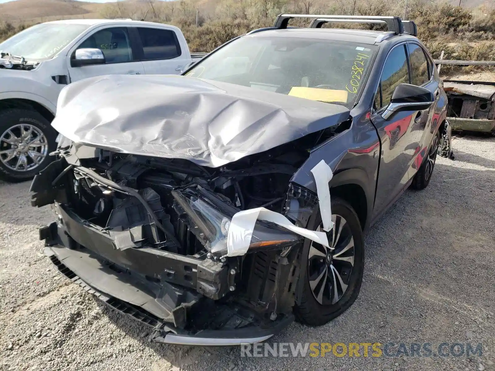 2 Photograph of a damaged car JTJSARDZ1L5003416 LEXUS NX 2020