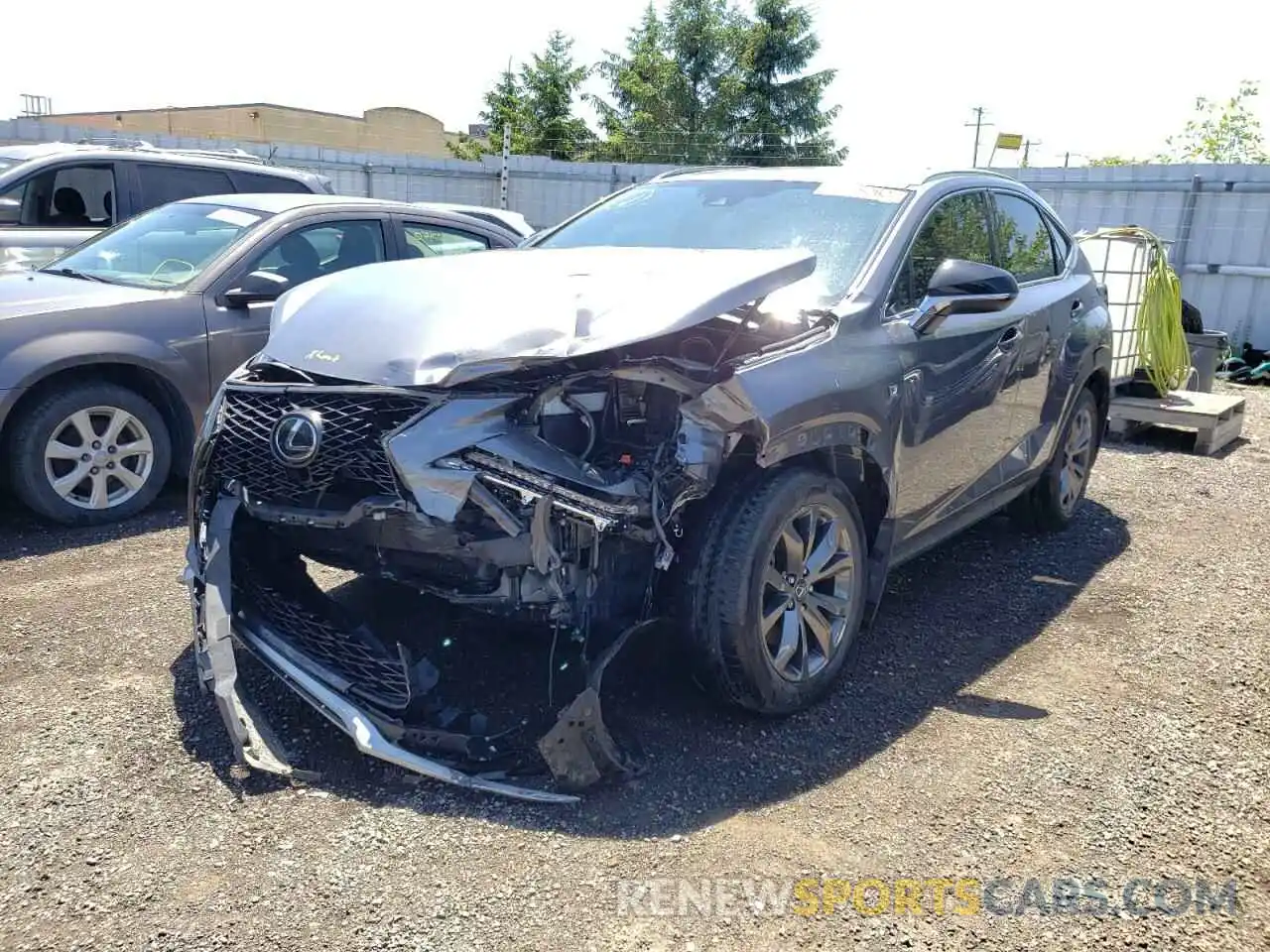 2 Photograph of a damaged car JTJSARDZ2L5012156 LEXUS NX 2020