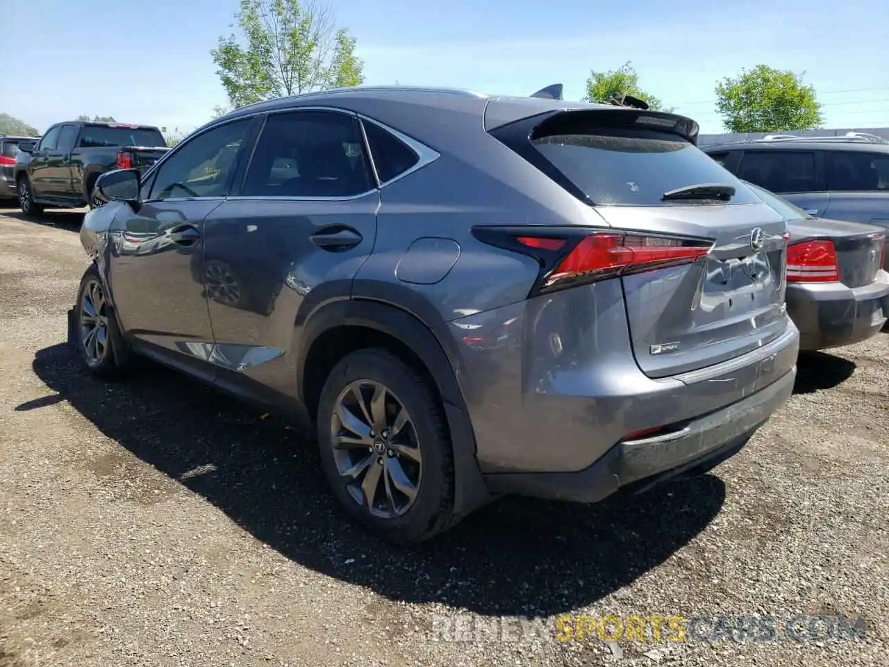 3 Photograph of a damaged car JTJSARDZ2L5012156 LEXUS NX 2020