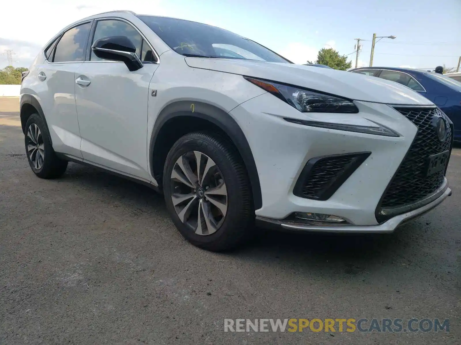 1 Photograph of a damaged car JTJSARDZ2L5012819 LEXUS NX 2020